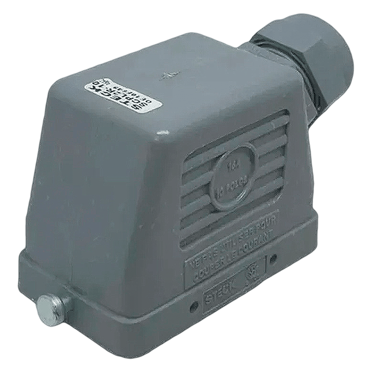 Carcasa Aerea de Metal 10 Polos C/Prensacable Incorporado Salida Lateral Steck Electric