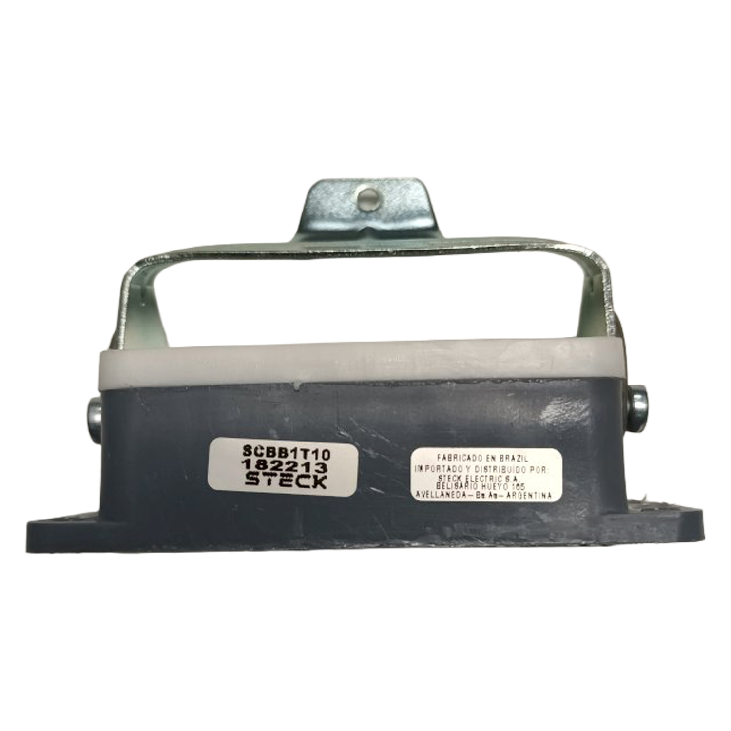 Carcasa C/Zocalo de Poliamida 10 Polos S/Prensacable Incorporado Salida Inferior Steck Electric