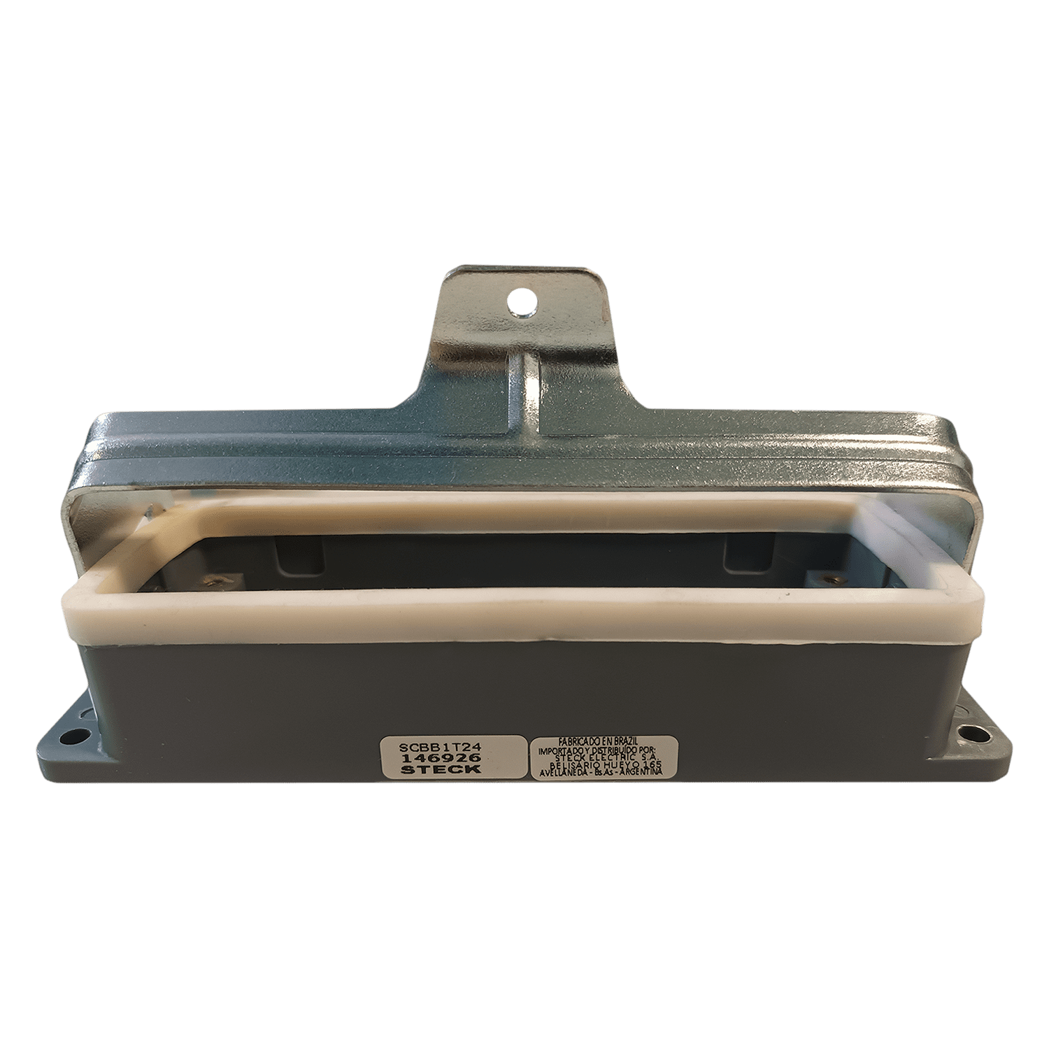 Carcasa Empotrar de Poliamida 24 Polos S/Prensacable Incorporado Salida Inferior Steck Electric