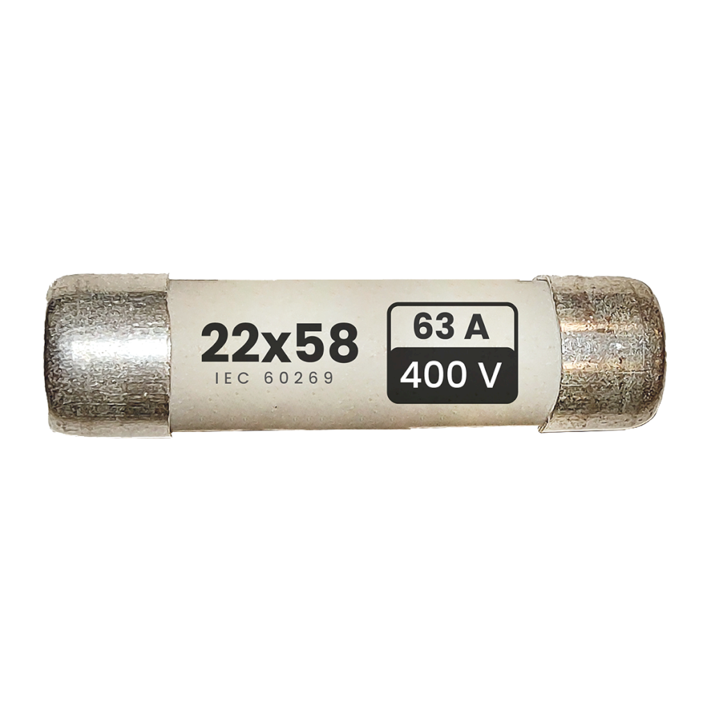 FUSIBLE 22X58mm CLASE gl/gG  63A F/2258-63