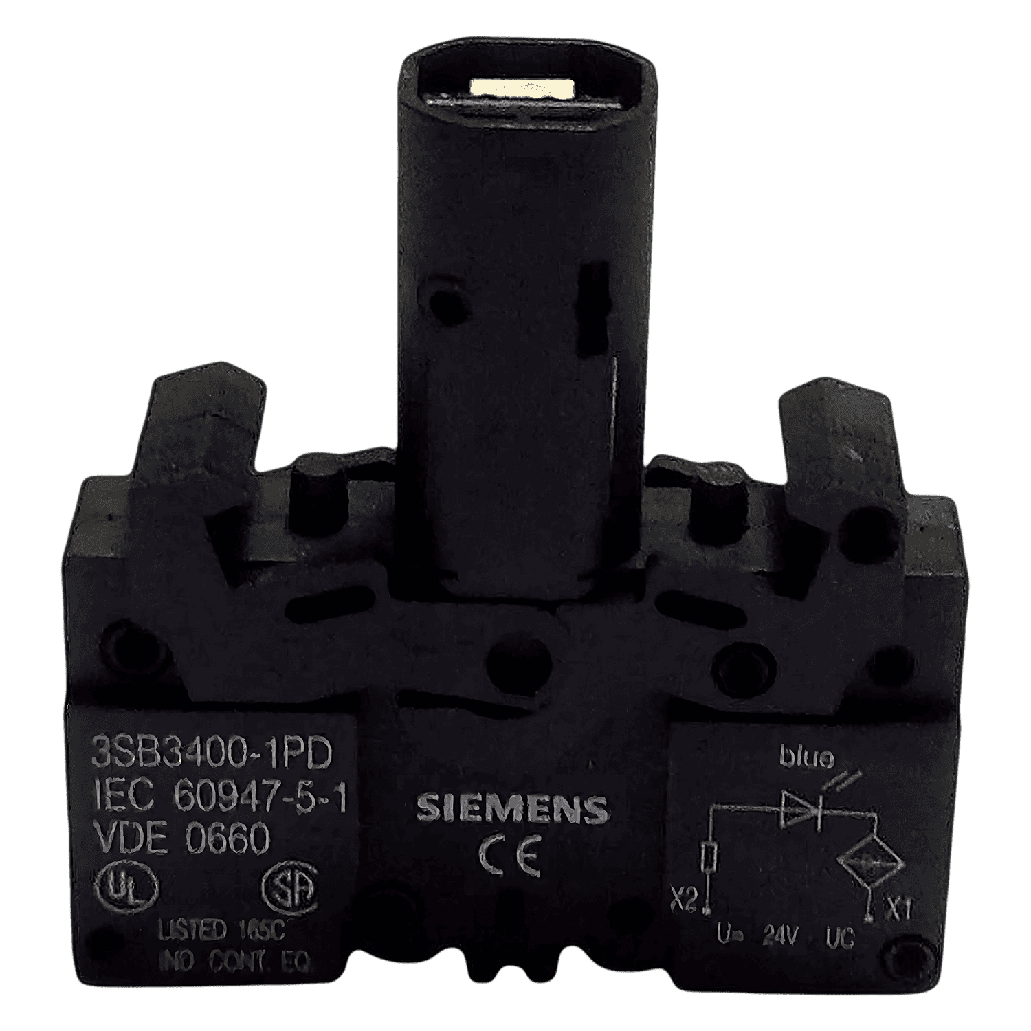 Bloque Led 3SB C/Led 24V Azul Siemens