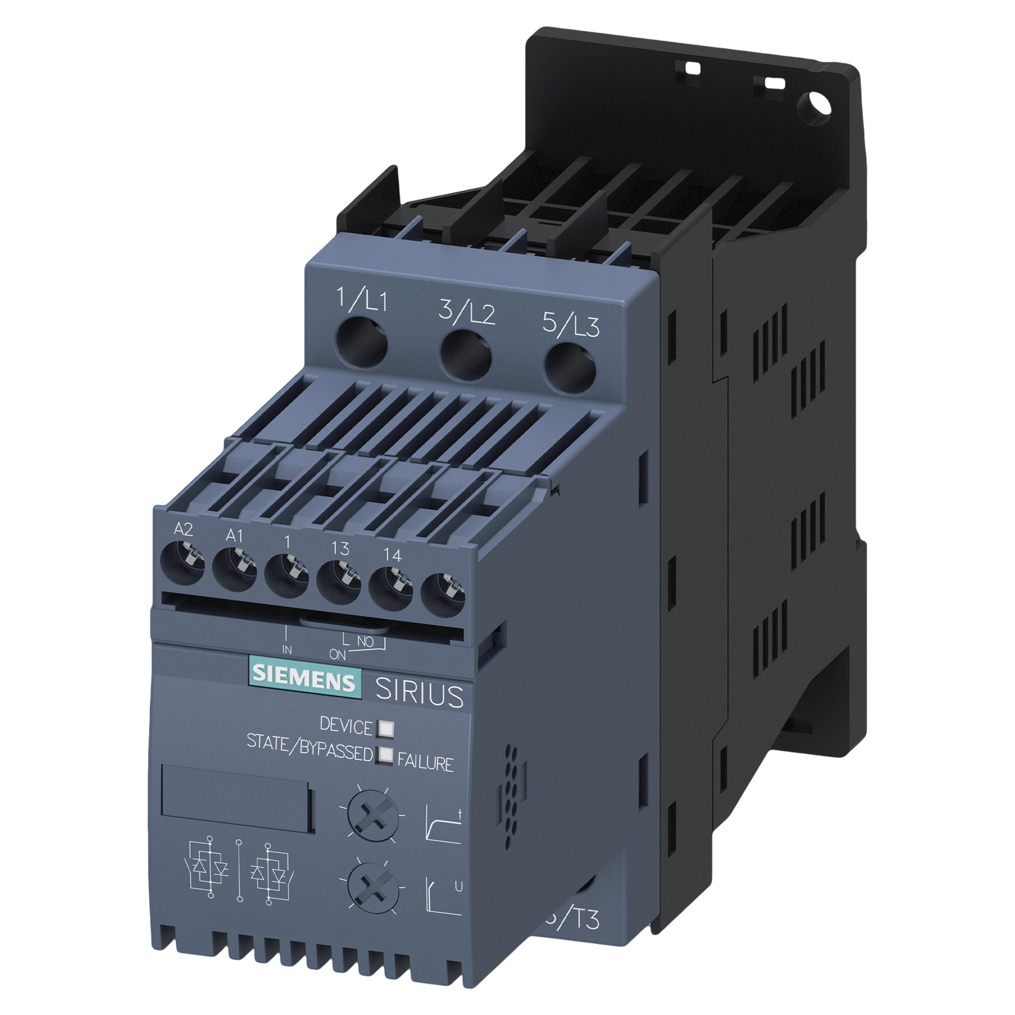 [16369] Arrancador Suave 3RW30 Basic 110-220VCA/VCC 12,5A 5,5kW/7,5HP Siemens