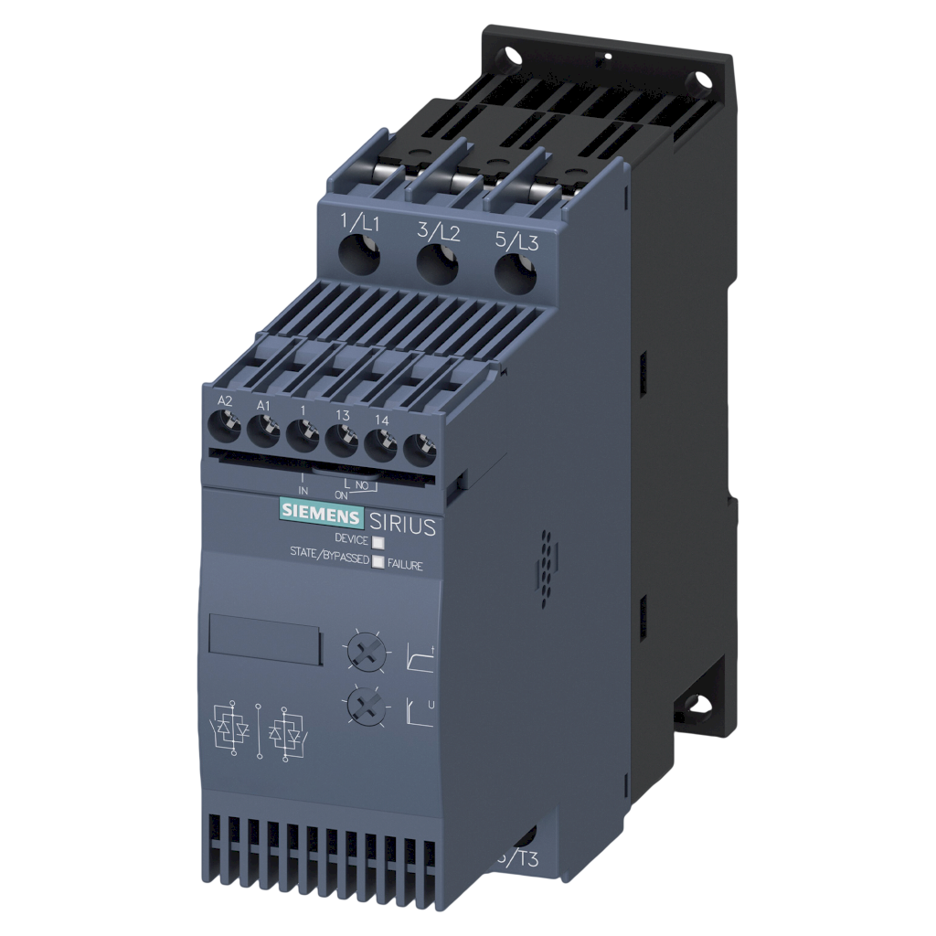 ARRANCADOR SUAVE STD 38A 18.5kW S0 220VCA/CC 3RW3028-1BB14