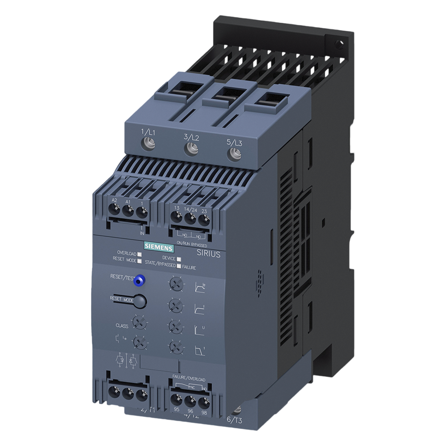 [16379] Arrancador Suave 3RW40 Basic ADV 110-220VCA/VCC 80A 45kW/60HP Siemens