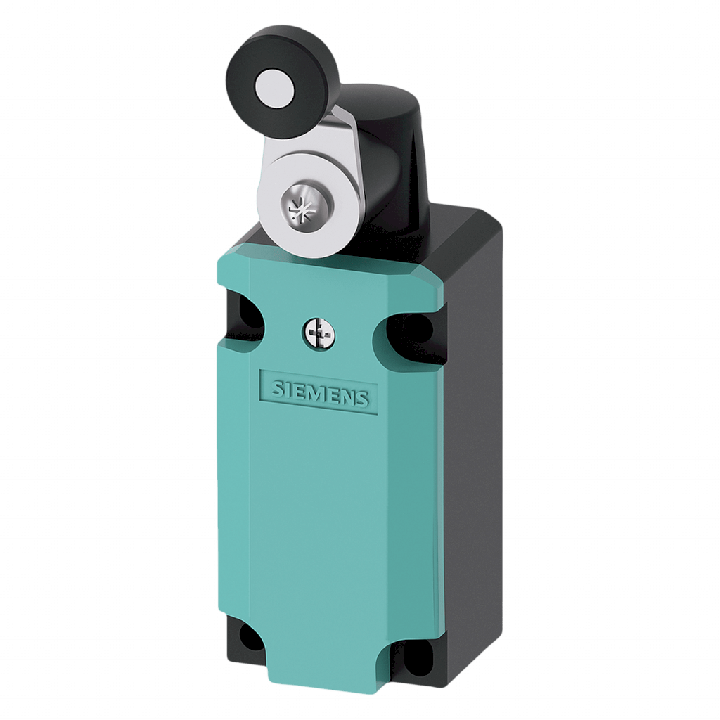 LIMITE DE CARRERA ESTANDAR METAL - ROLDANA PCA 19mm+PALANCA CORTA 1NA+1NC SAL: M20 3SE5112-0BH01