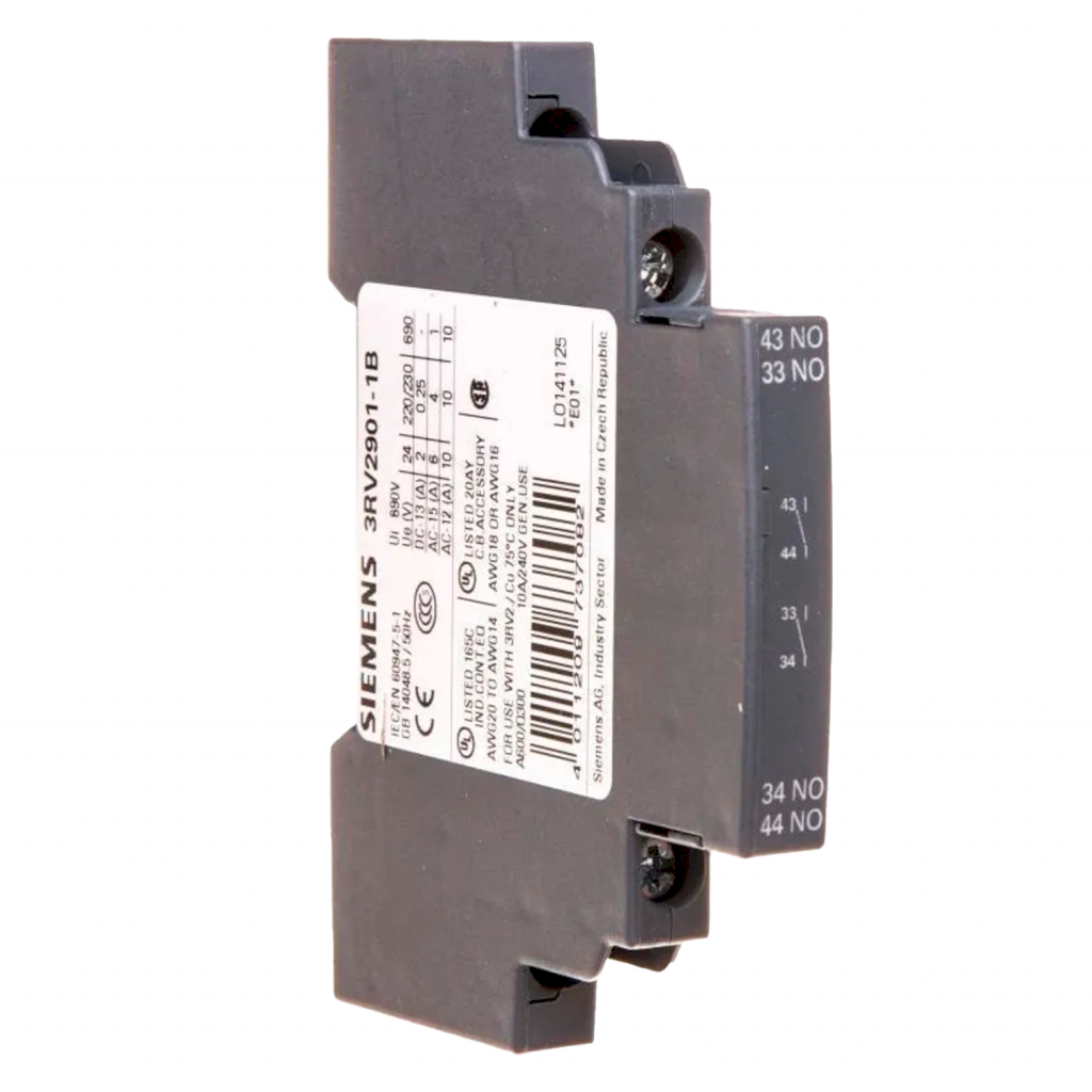 [25179] Contacto P/GM Innovation Tornillo Lateral 3RV2 2NA Siemens