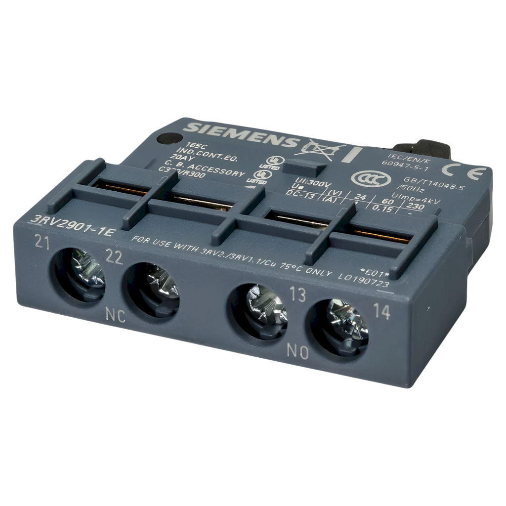 [25182] BLOQUE P/GM INNOVATION TOR FRON. 1NA+1NC 3RV2 3RV2901-1E