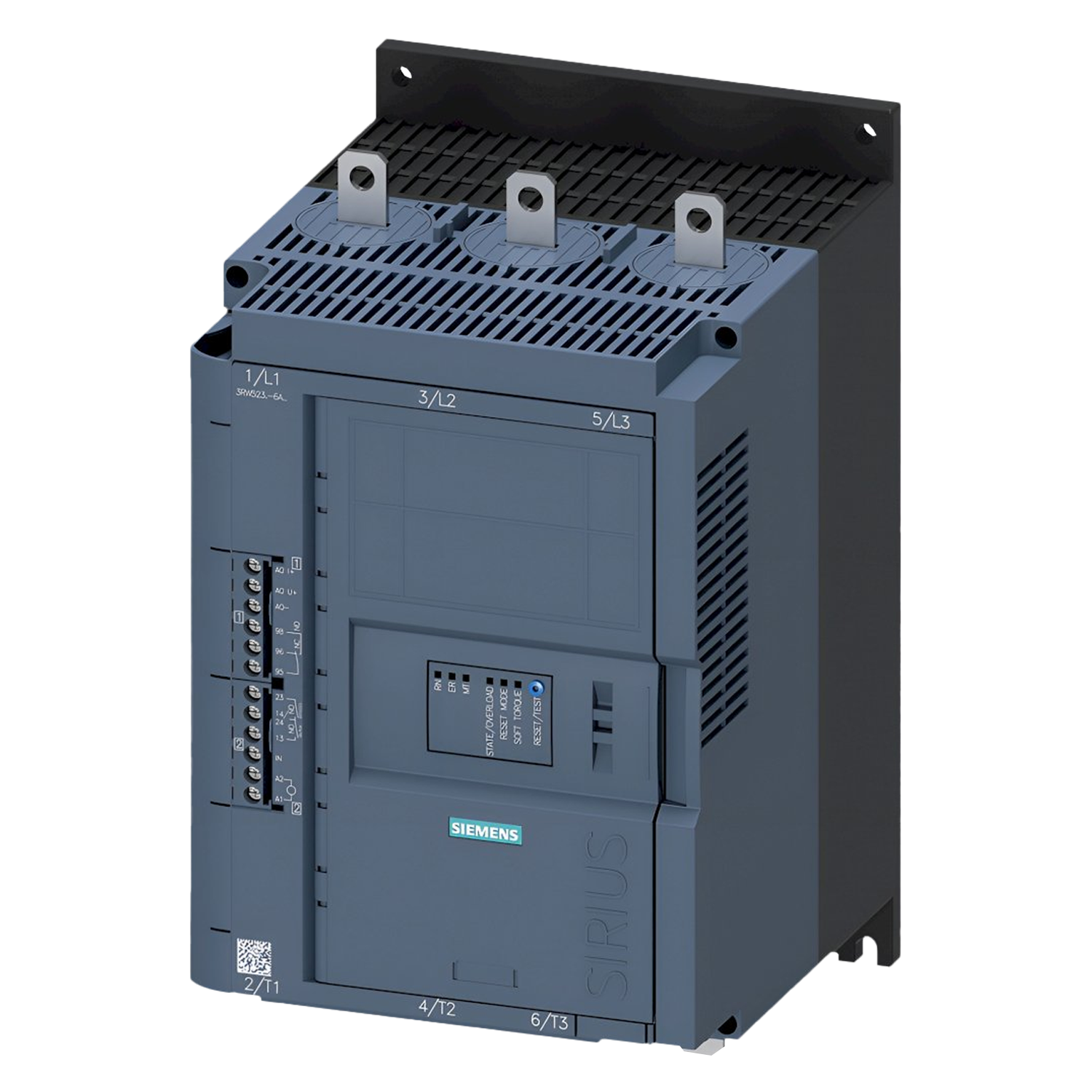 Arrancador Suave 3RW52 STD 110-220VCA 143A 75kW/100HP Siemens