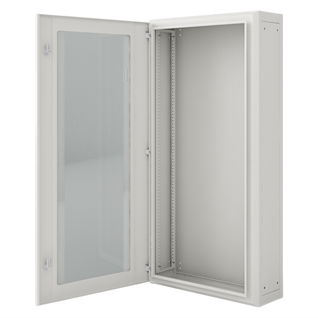 GABINETE 168 POLOS 1200x600x200mm C/VISOR Q-ENERGY