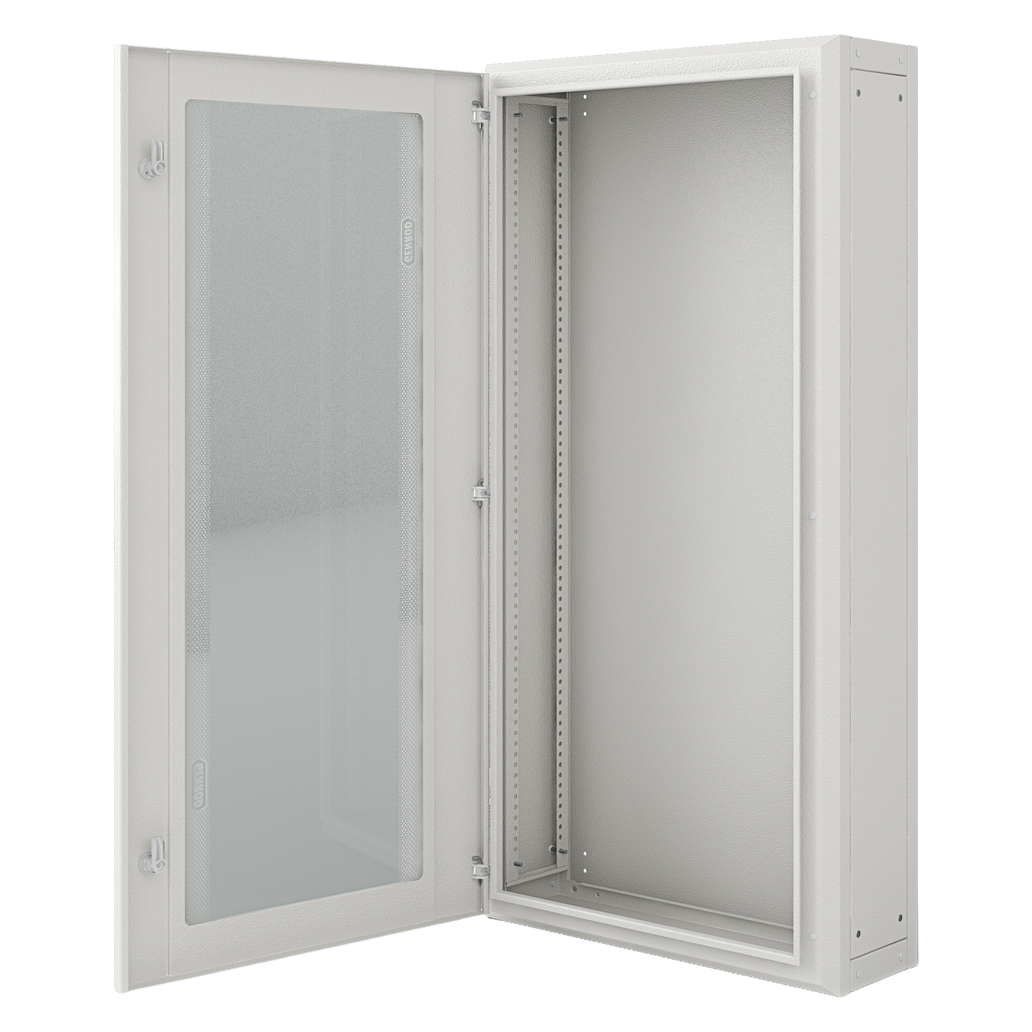 Gabinete Q Energy C/Visor 168 Polos 1200x600x200mm Genrod