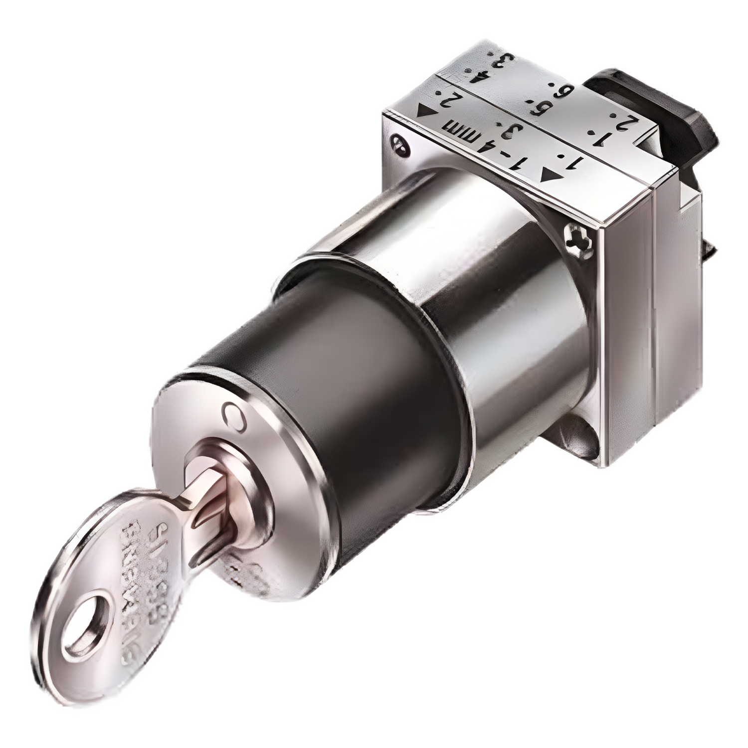 Cerradura 3SB Metálica 2 Posiciones C/Retención Llave Ext0 Siemens