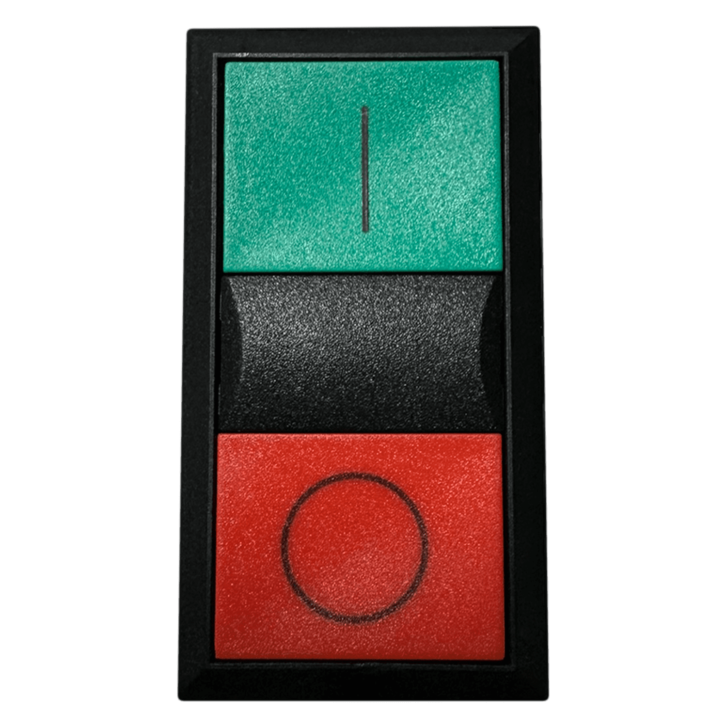 Cabezal Pulsador 3SB Doble S/Soporte S/Contactos Rojo/Verde Siemens