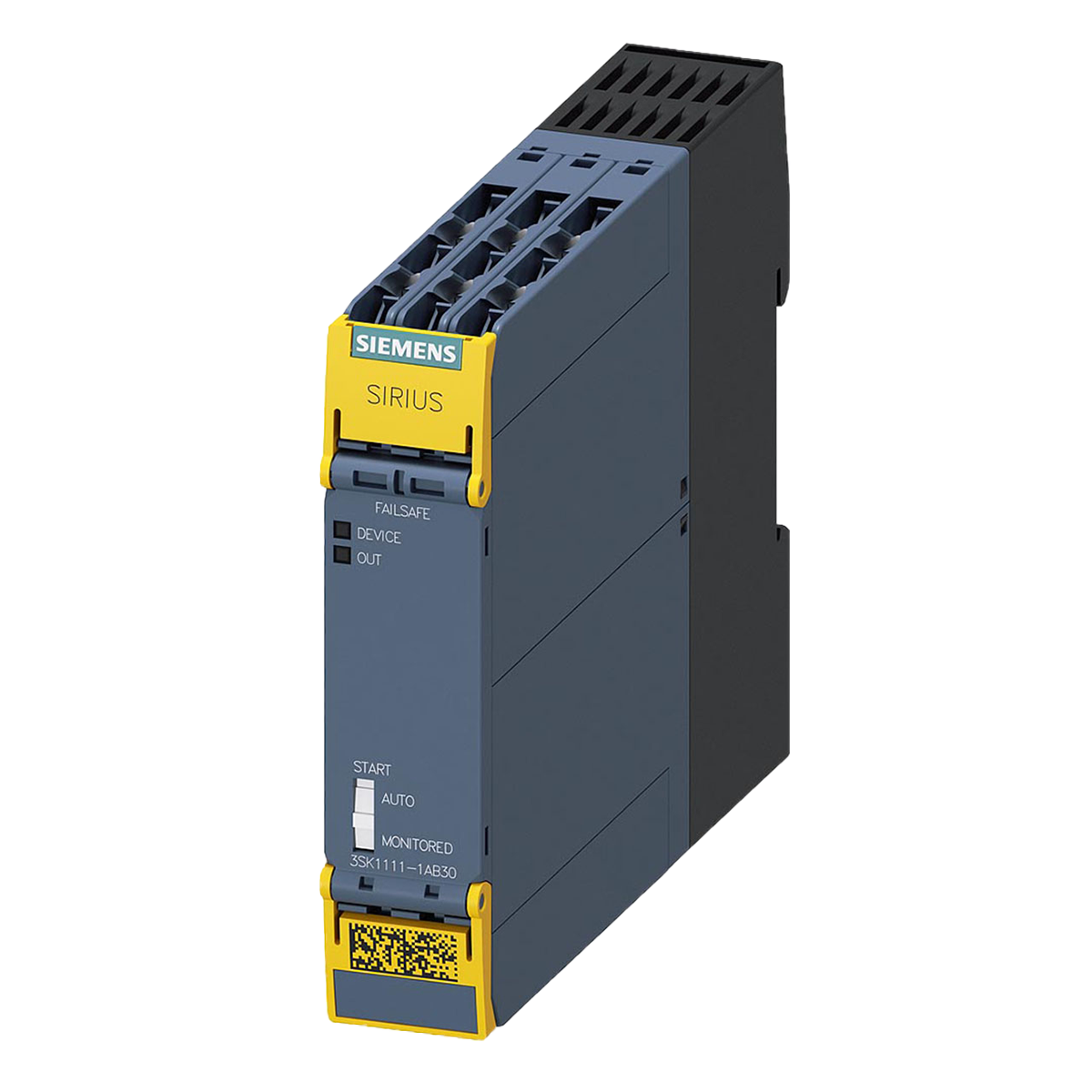 Relé Seguridad 3SK1 3 Canales+ 1CS 3NA+1NC 24VCA/CC Siemens