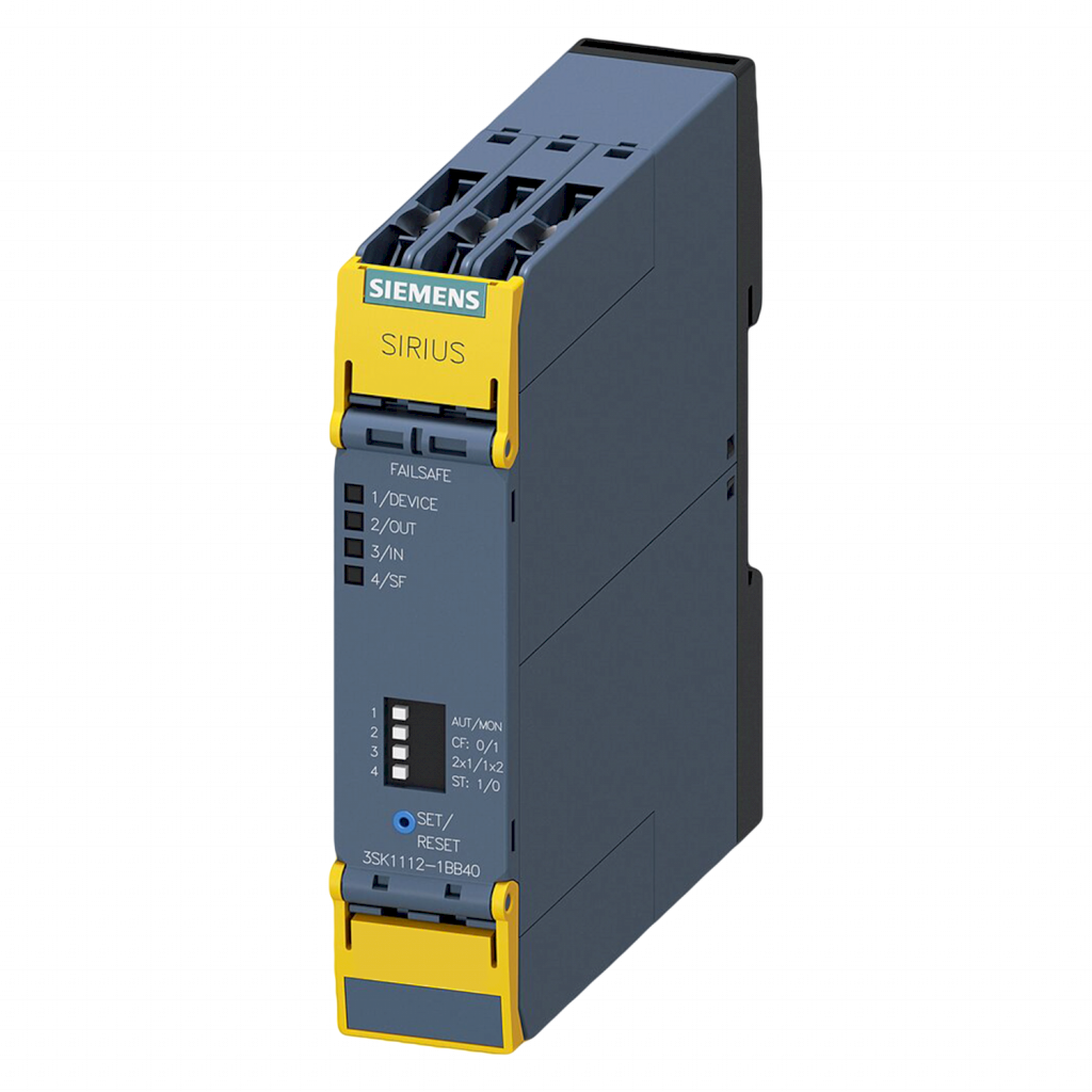 RELE SEGURIDAD 2 CANALES+1CS 24Vdc 3SK1112-1BB40