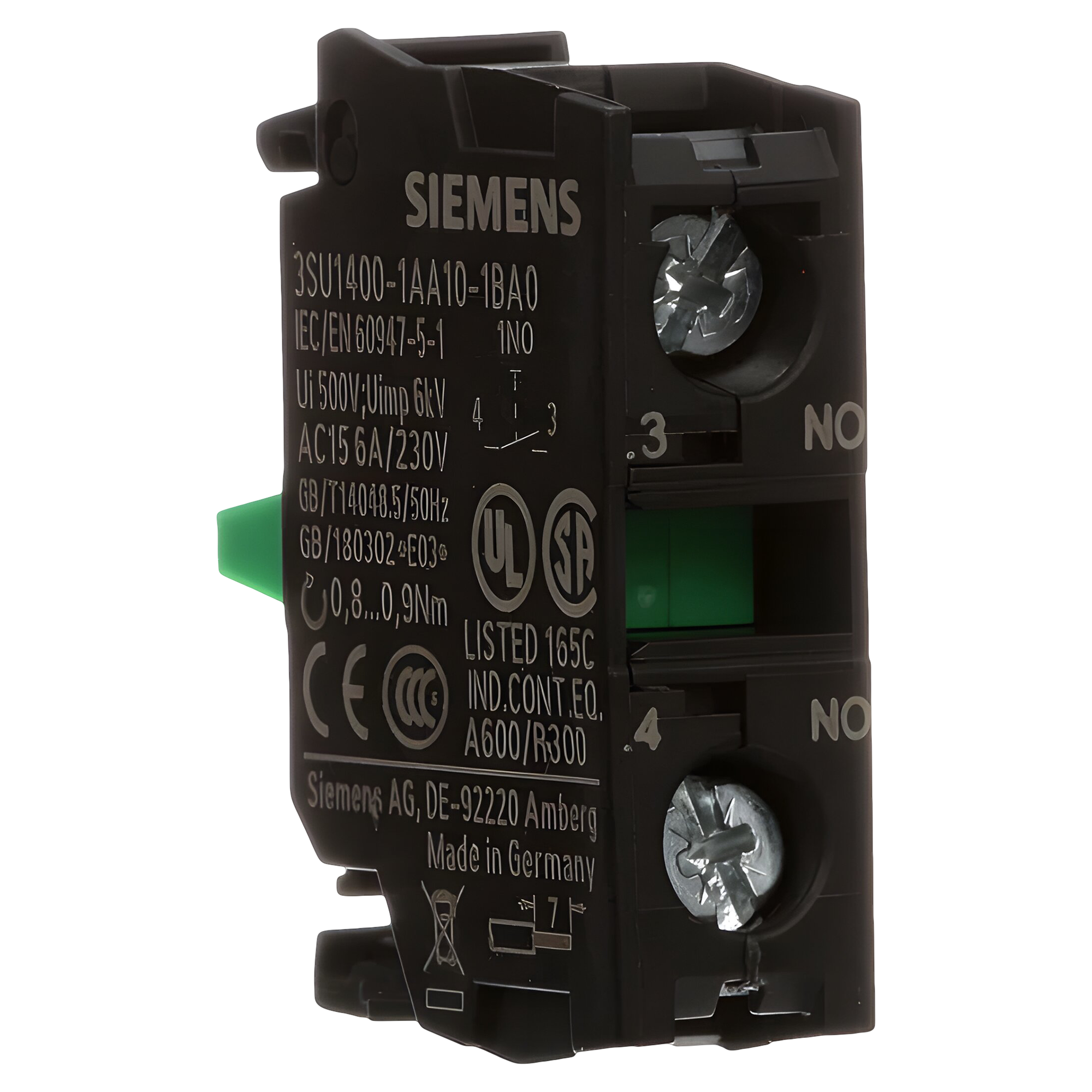 Bloque de Contactos 3SU ACT 1NA Siemens