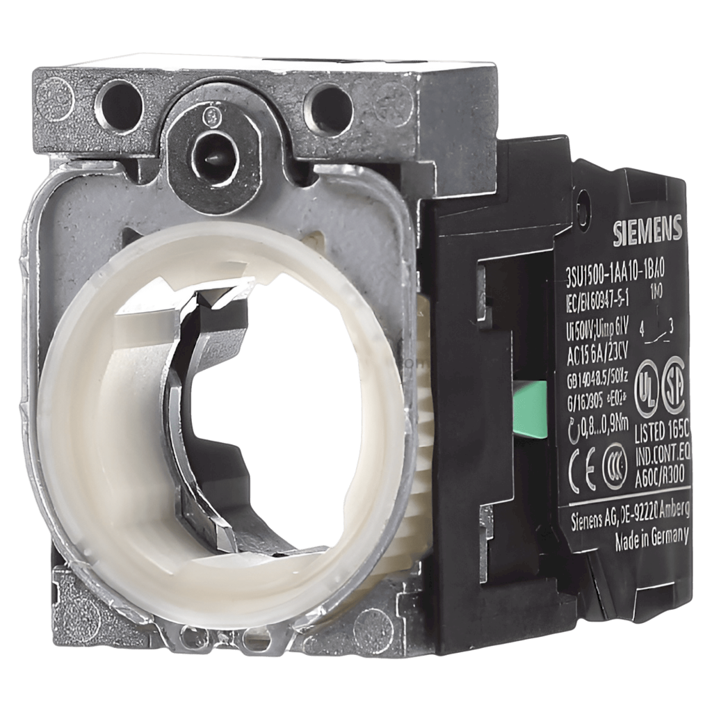 SOPORTE ACT PLASTICO CON CONTACTO 1NA 3SU1500-1AA10-1BA0