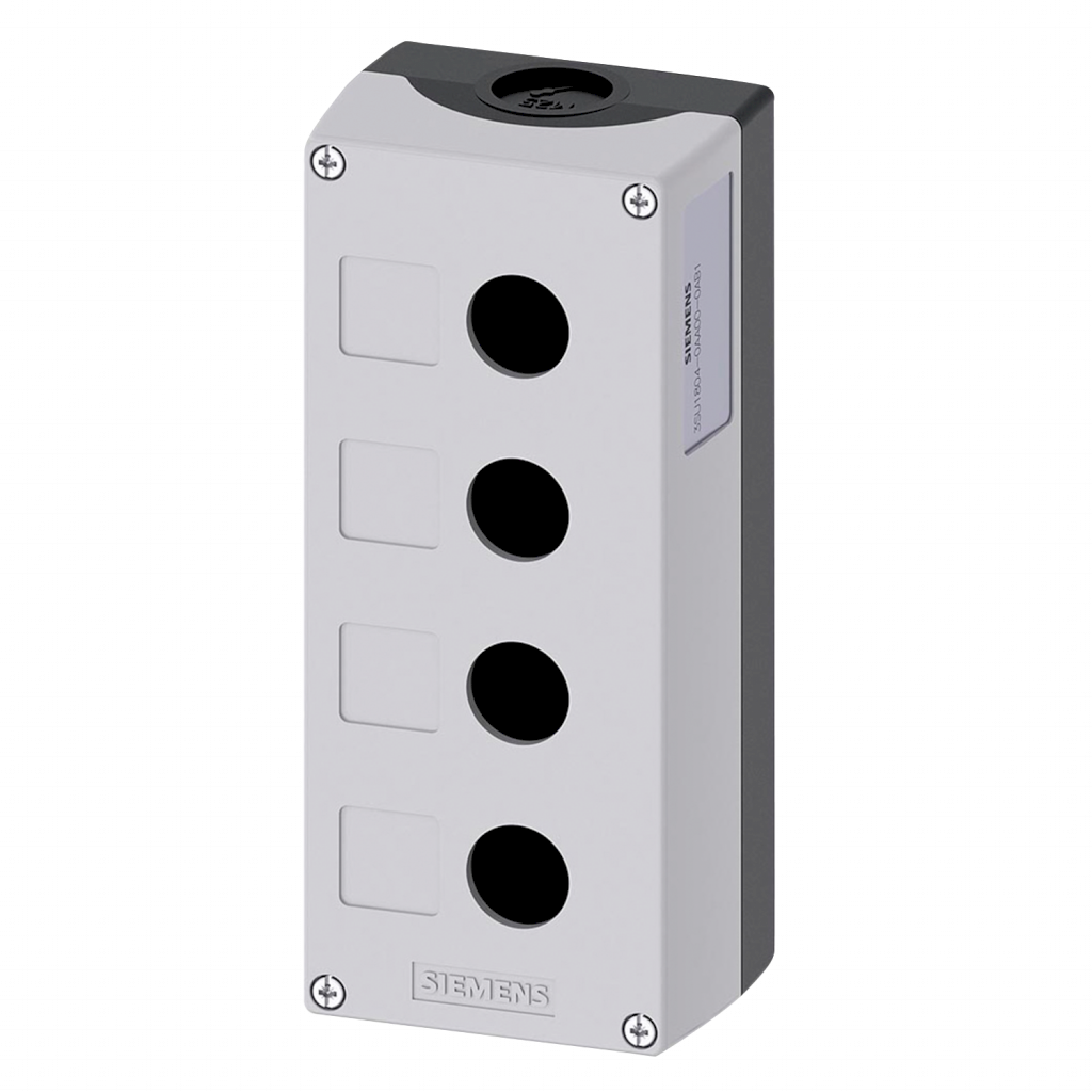 CAJA ACT PCA GRIS VACIA PARA 4 ELEMENTOS 3SU1804-0AA00-0AB1