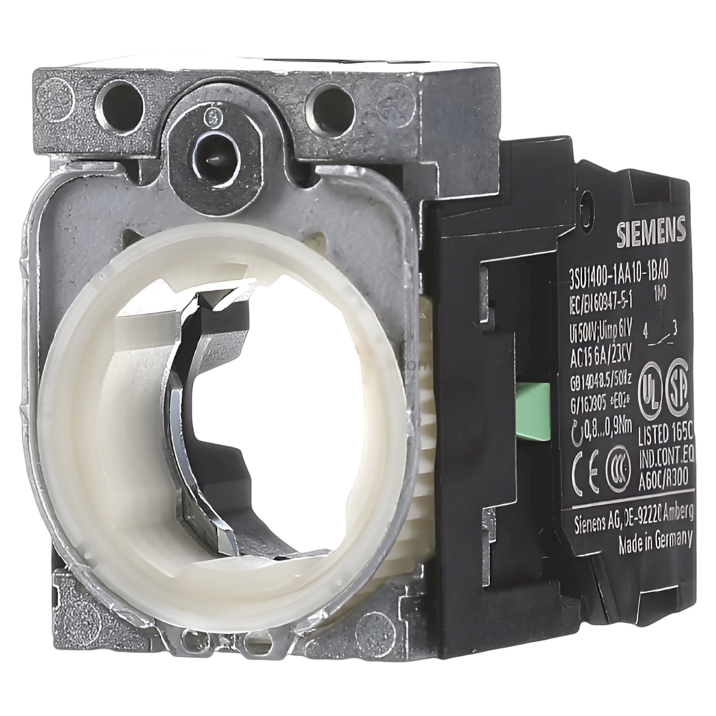 SOPORTE ACT METALICO CON CONTACTO 1NA 3SU1550-1AA10-1BA0