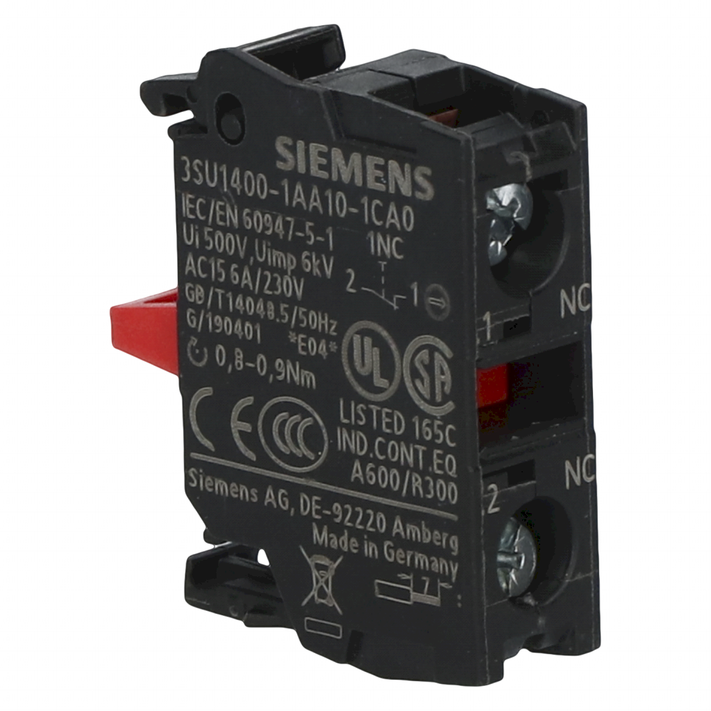 [23257] Bloque De Contactos 3SU ACT 1NC Siemens