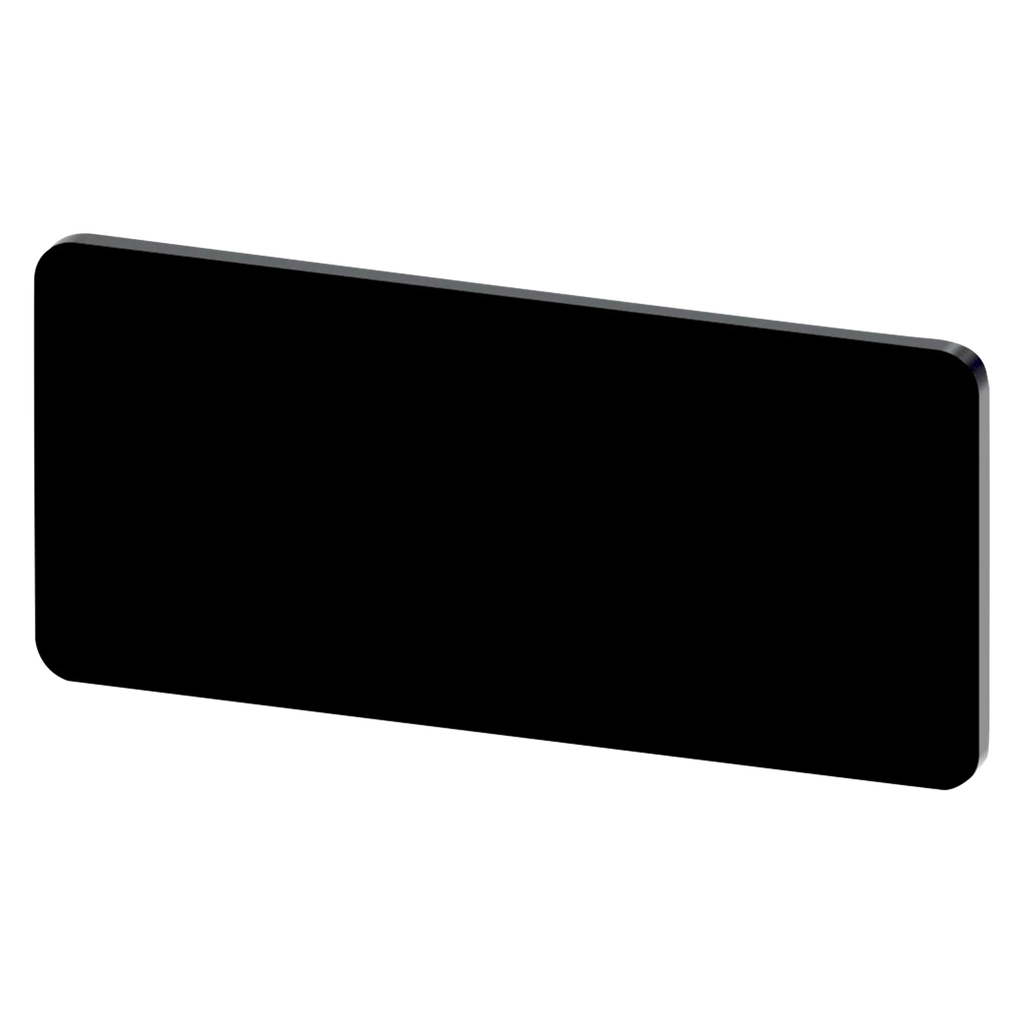 [24122] Rótulo Identificación Act 12,5x27mm Negro Siemens