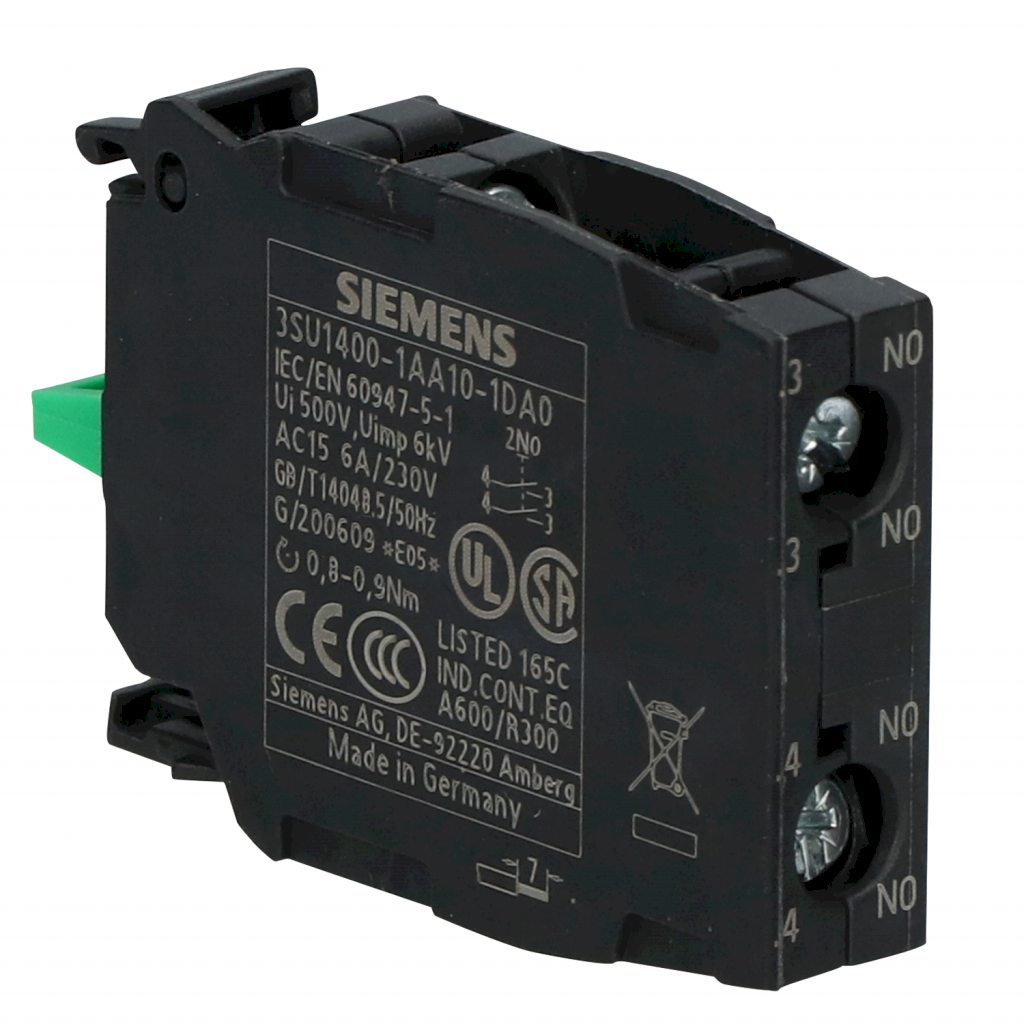 BLOQUE DE CONTACTOS ACT 2NA S/SOPORTE 3SU1400-1AA10-1DA0