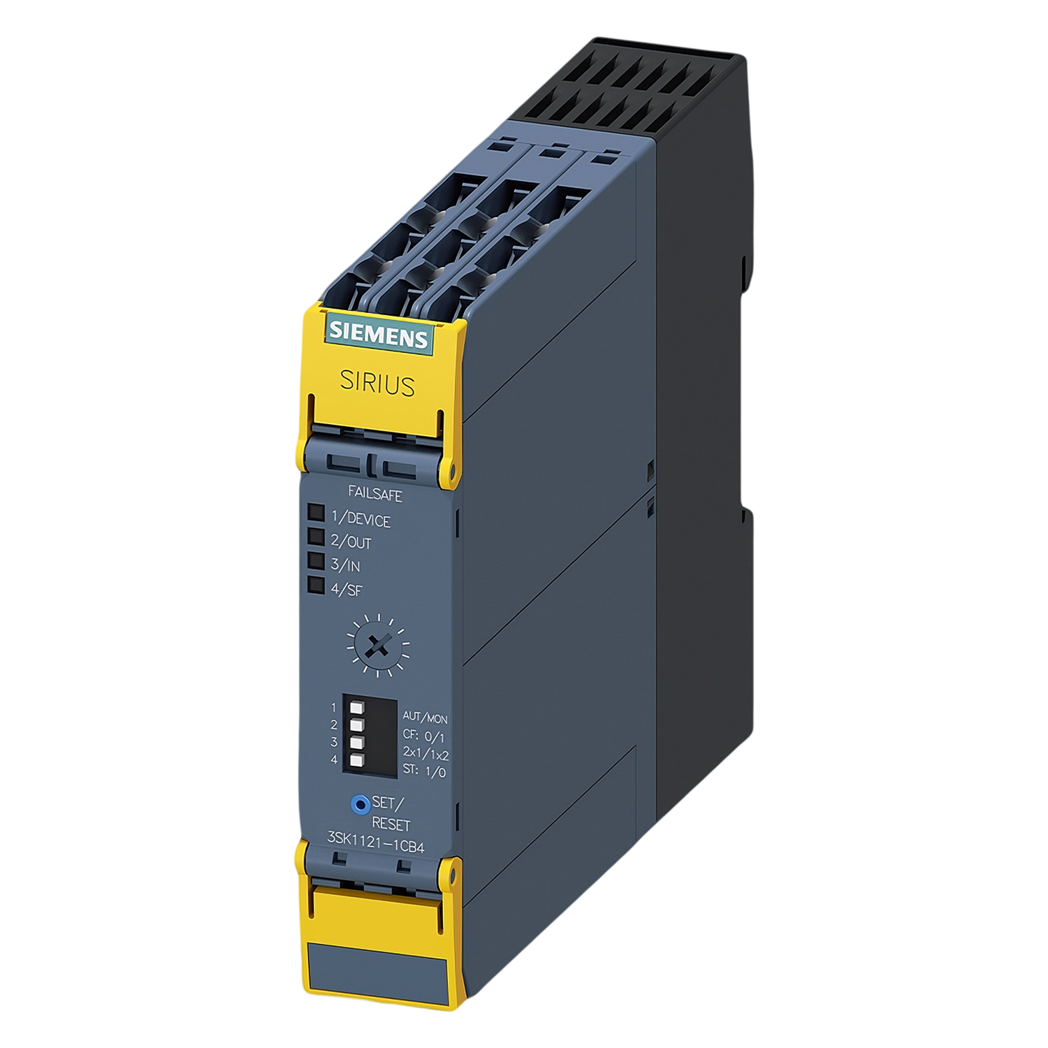 Relé Seguridad 3SK1 3 F-ED + 2F-RQ + 2F-RQ 0,05-3s Siemens