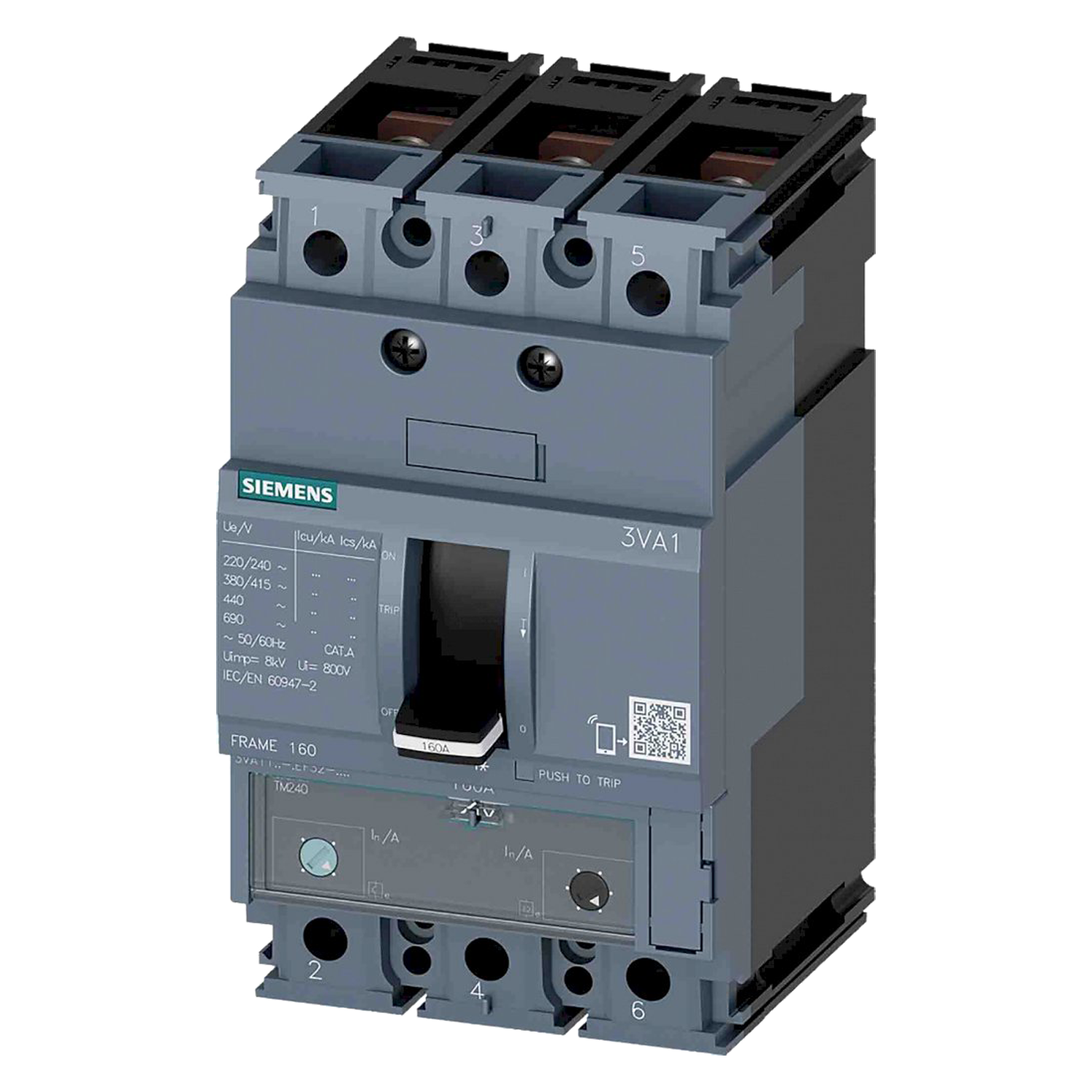 [12013] Interr. TM240 3P 63A 500VCC/690VCA Siemens