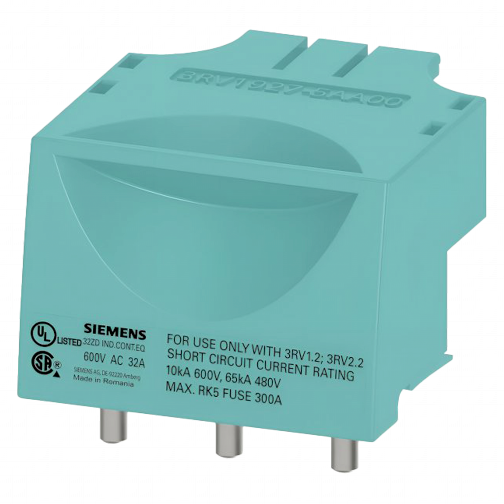 [25160] Conector Innovation a Tornillo P/3RV2 16A 600VCA Siemens