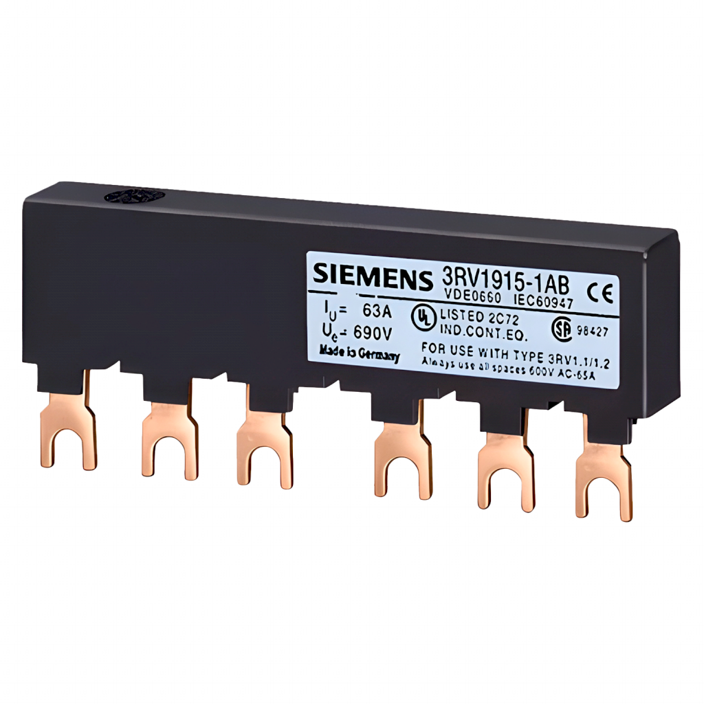 Barra Colectora 45mm 2 Guardamotores T00/0 Siemens