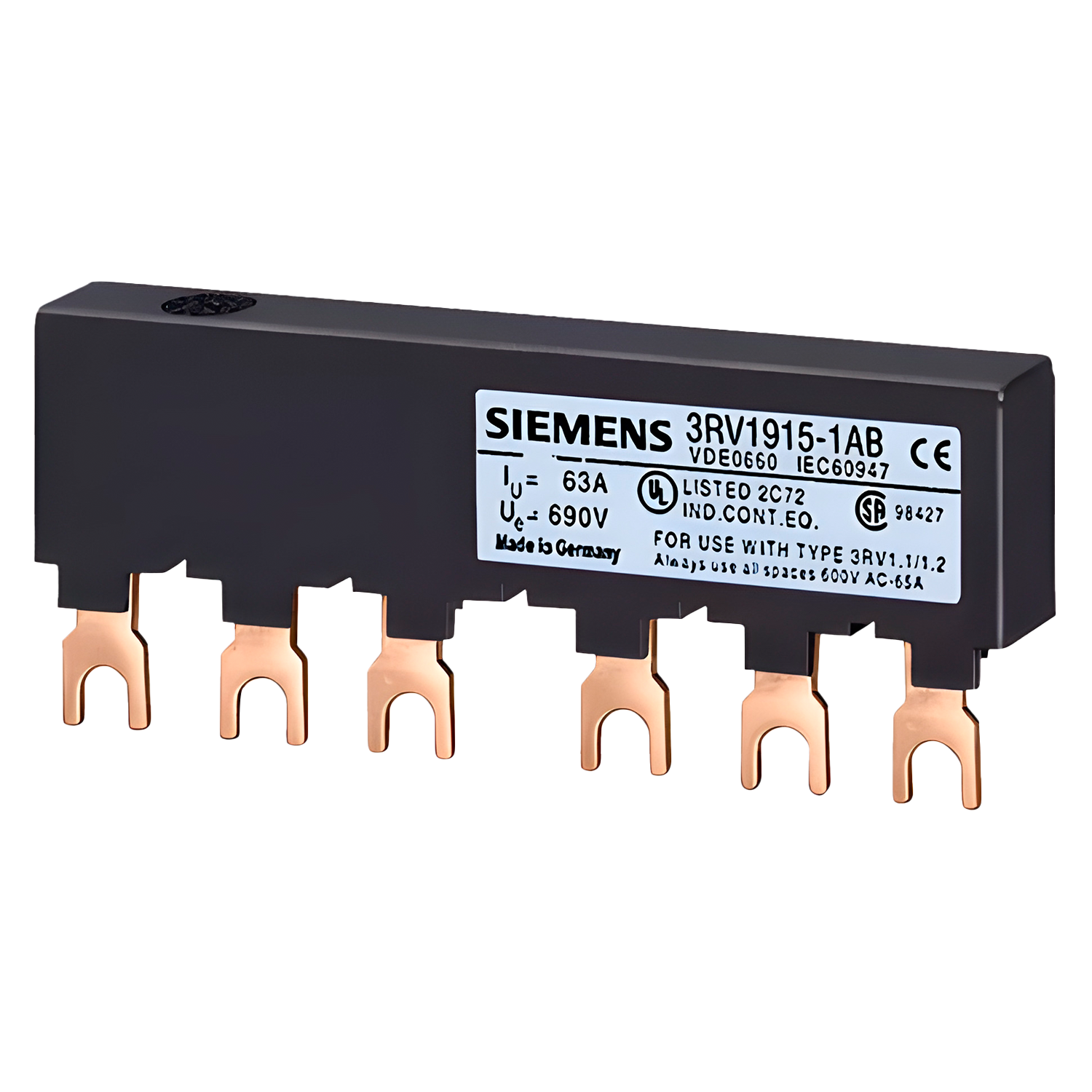 Barra Colectora 45mm 2 T00/0 Siemens