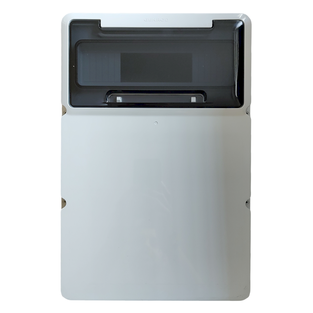 CAJA TM 12 POLOS DIN+2 MOD CIEGOS GRIS IP65 161220G