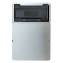 Tablero DIN PVC 12 Módulos + 2 Módulos Ciegos Interior y Exterior IP65 Gris Sistelectric