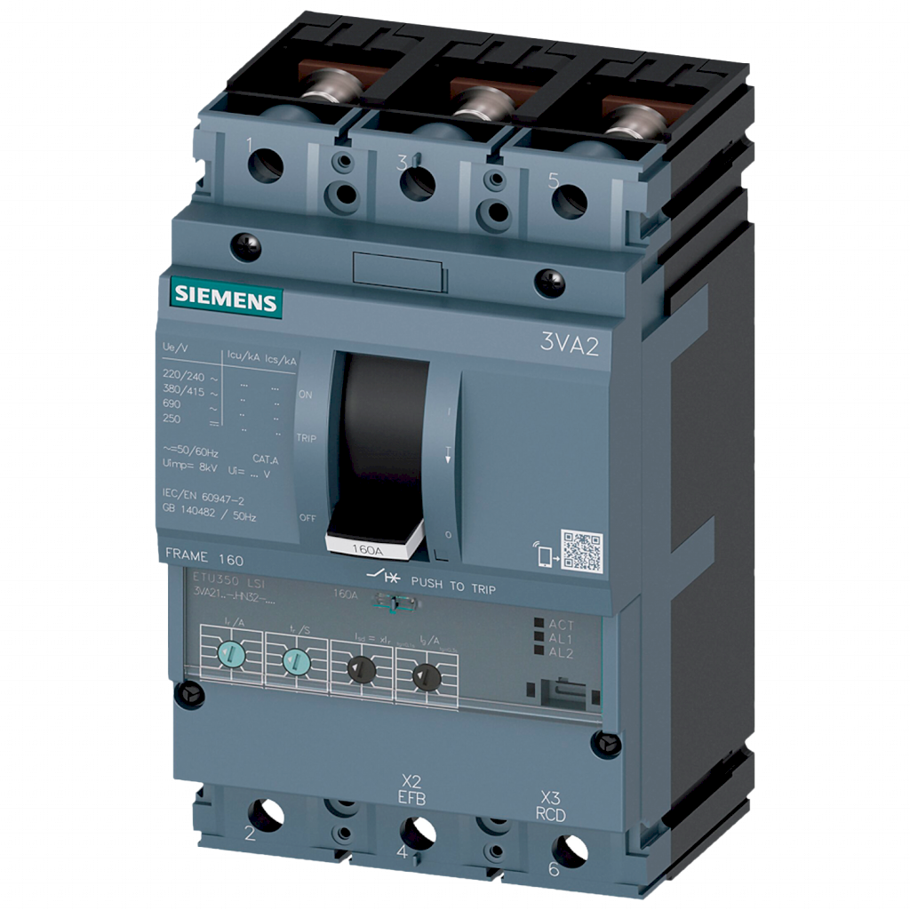 [24414] Interr. ETU350LSI 3P 250A 220/380VCA Siemens