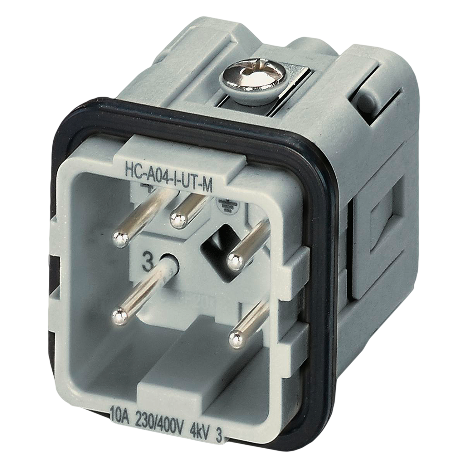 Nucleo Macho 4 Polos + T 5A Phoenix Contact