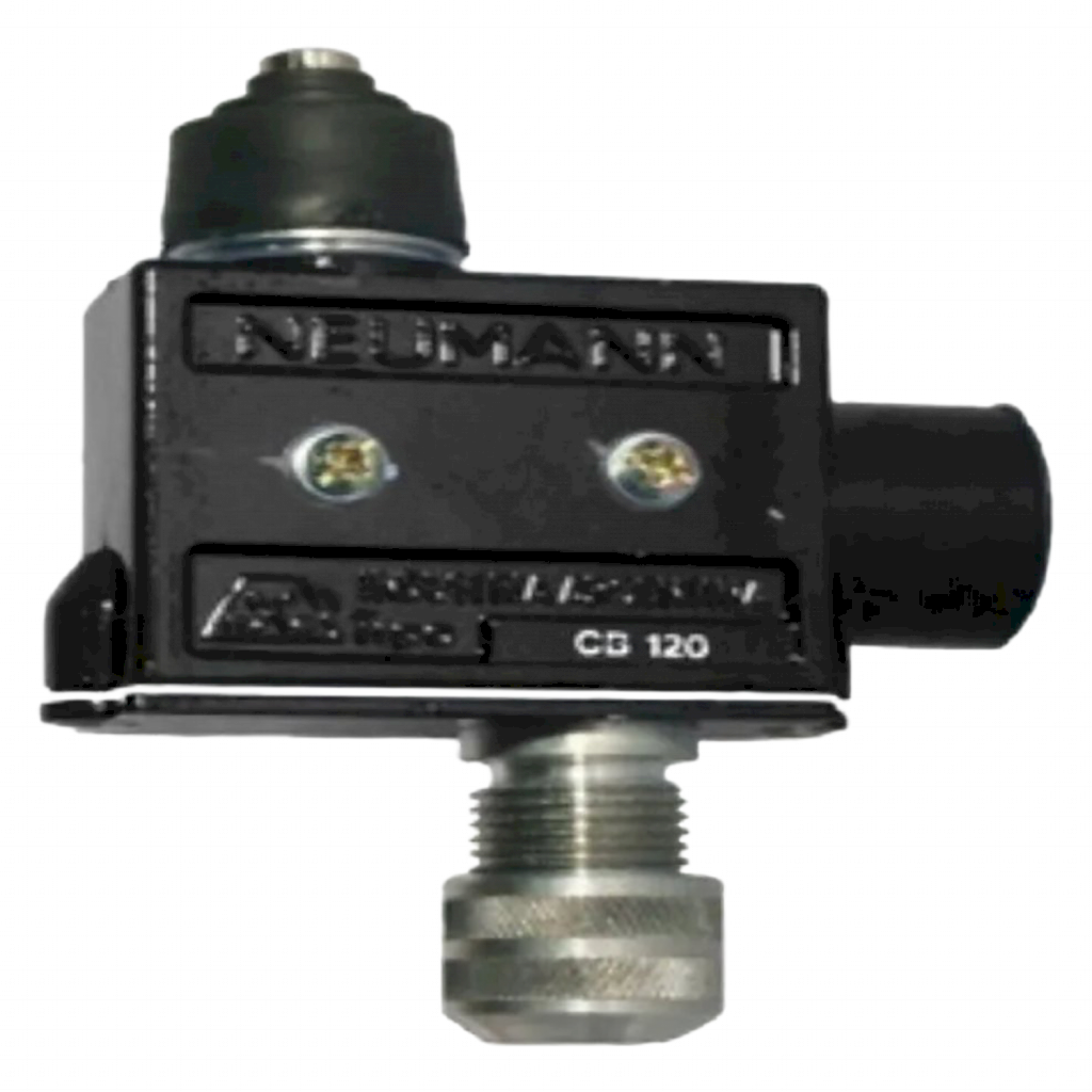 [3] Límite De Carrera Micro CB-120 Pistón Metálico Fuelle 1NA+1NC S: BSC Inferior Neumann