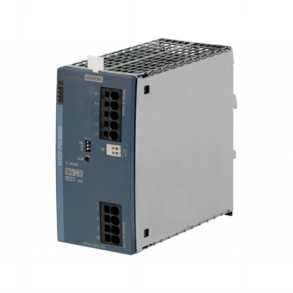 [33071] Fuente Trifásica PSU6200 E:400/500 S: 24VCC 20A Siemens