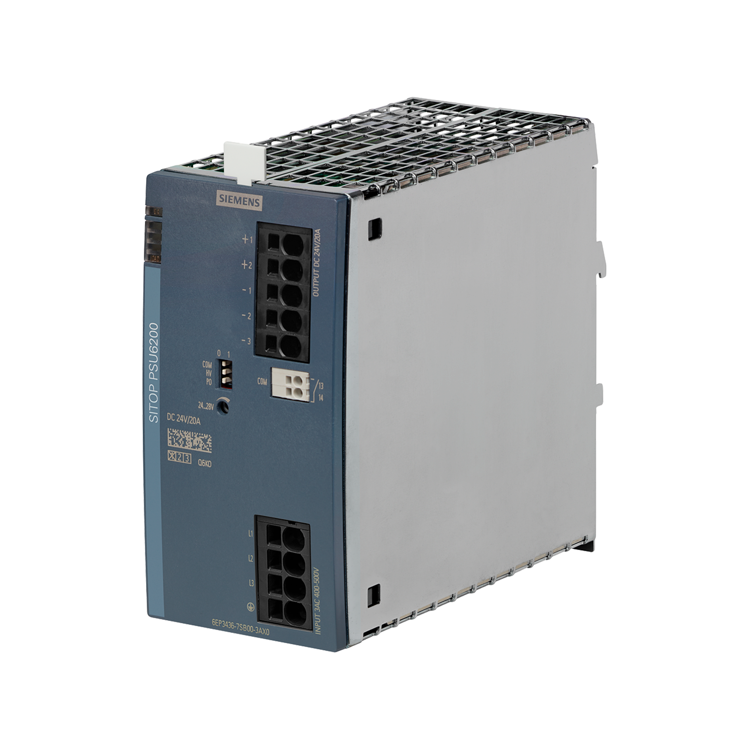 Fuente Trifásica PSU6200 E:400/500 S: 24VCC 20A Siemens