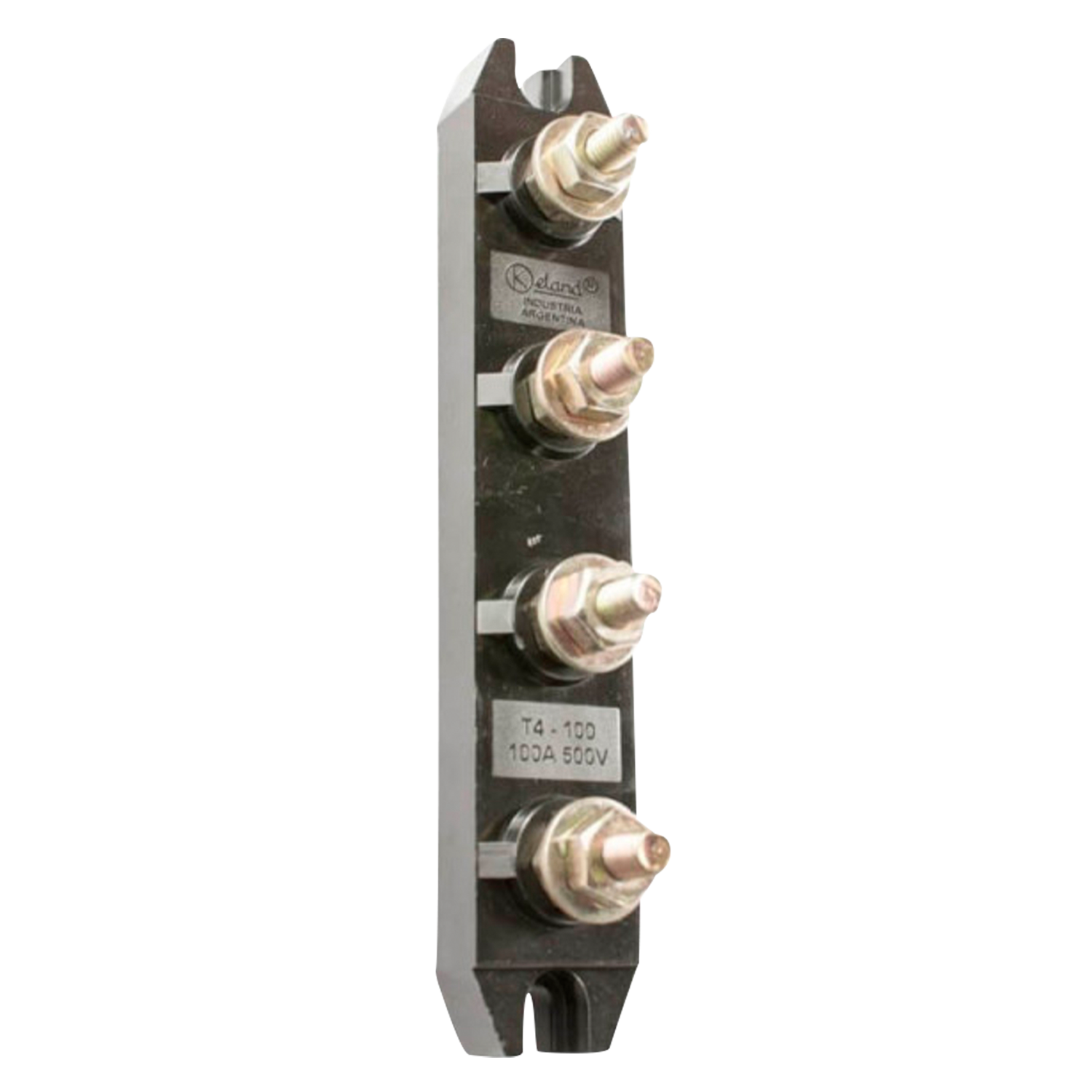 Bornera Tetrapolar 100A Bulón de 5/16" Tea