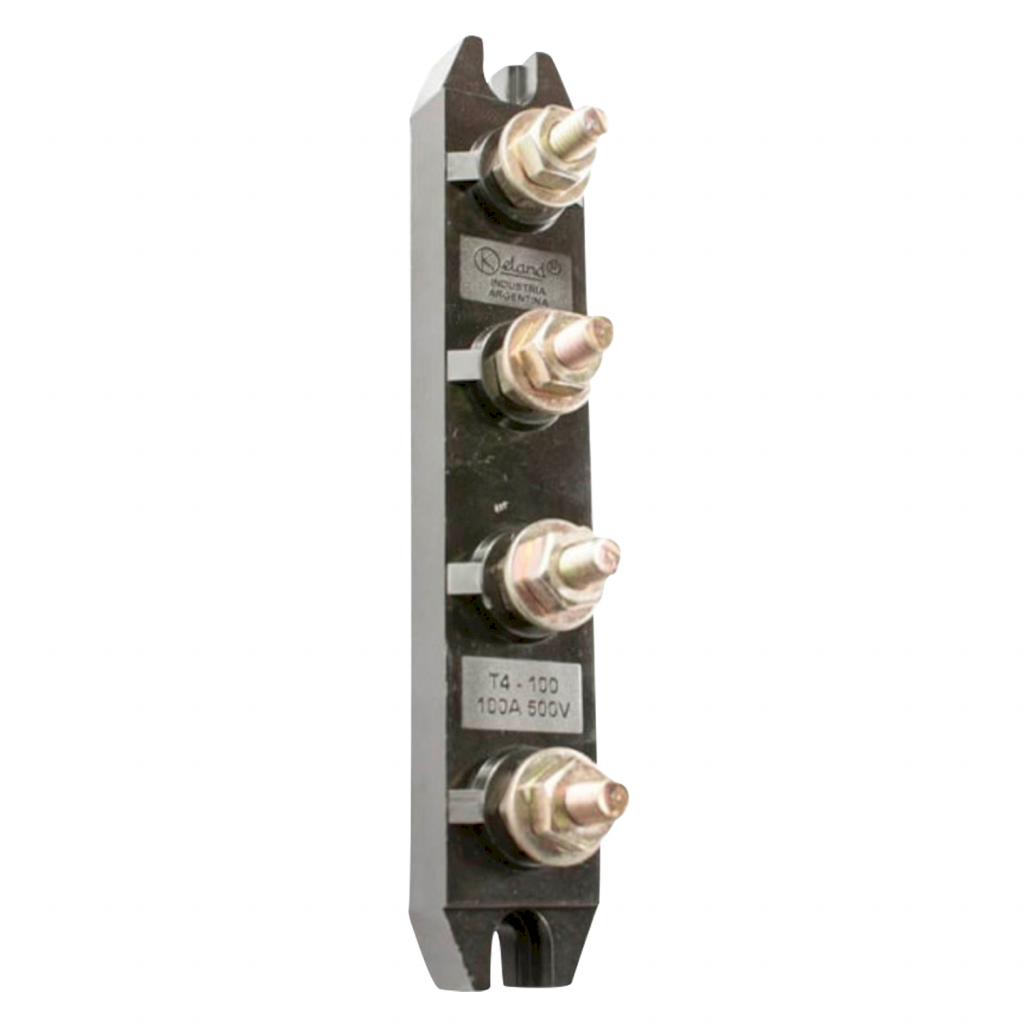 Bornera Tetrapolar 100A Bulón de 5/16" Tea