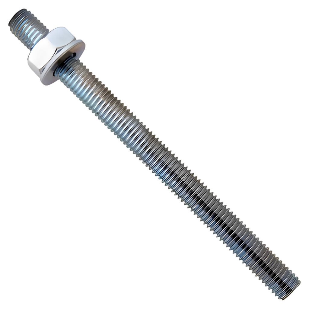 [3310] Varilla Roscada 1/4" Hierro Zincado Samet