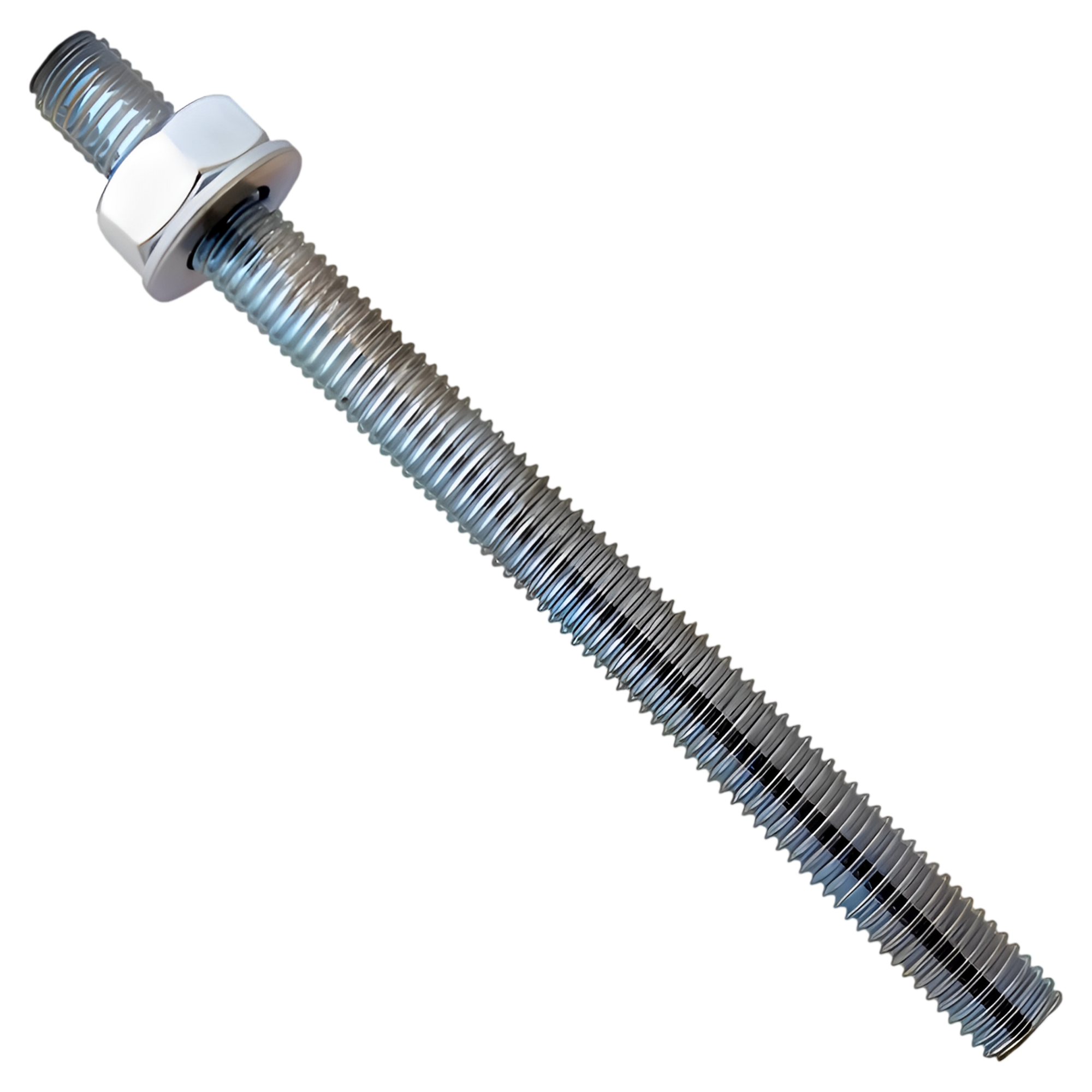 [3310] Varilla Roscada 1/4" Hierro Zincado Samet