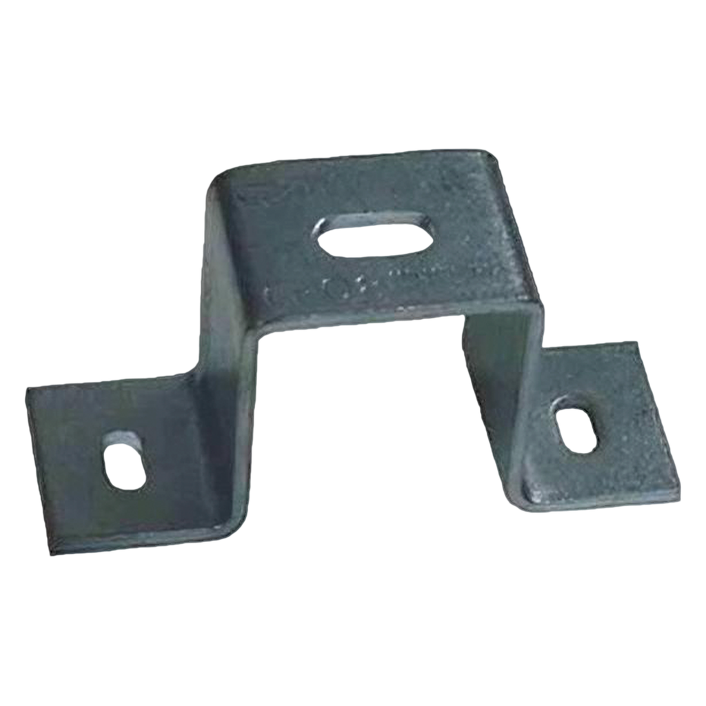 [3314] Grampa de Suspensión P/Varilla Roscada Ancho 112mm Chapa Zincada Samet