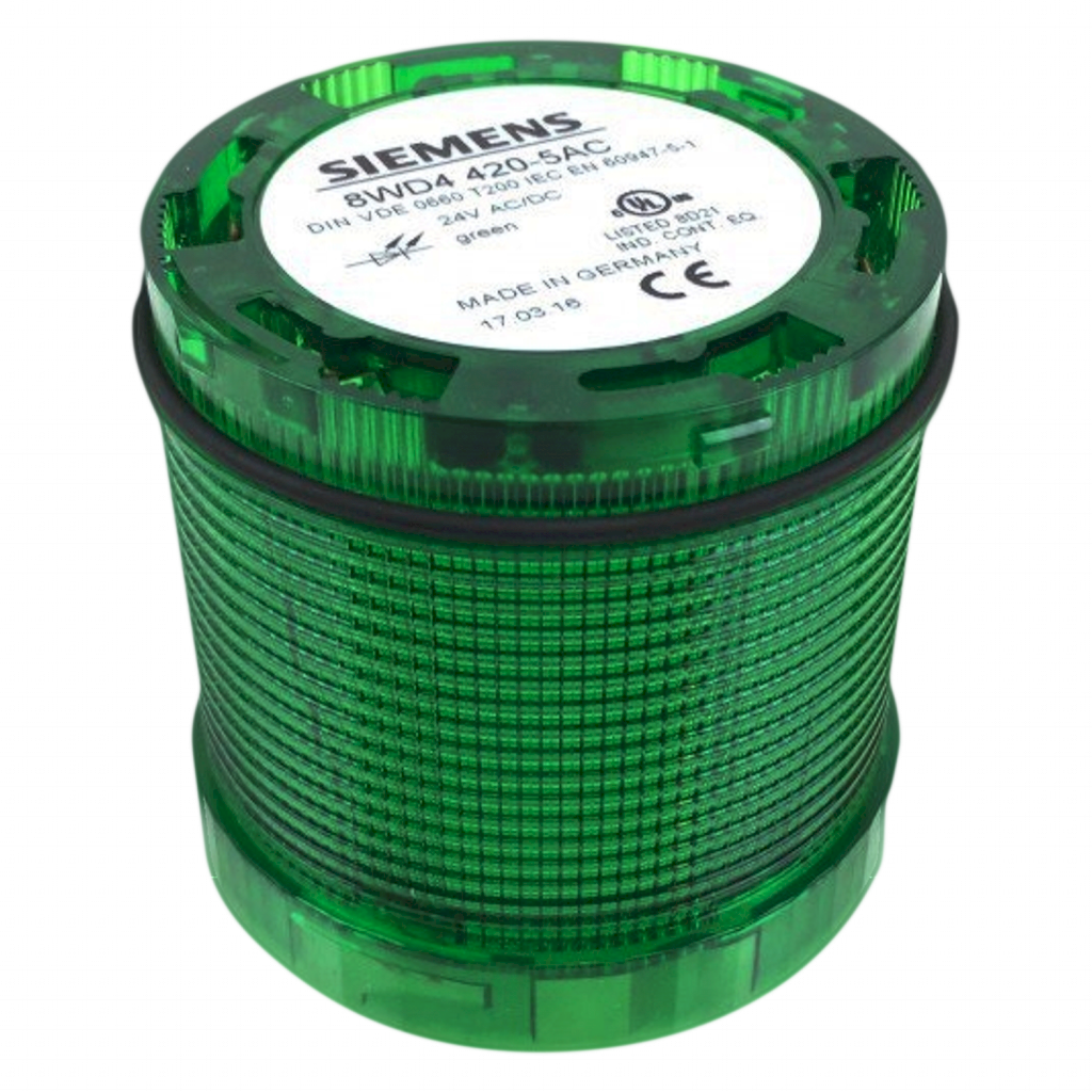 [4731] ELEMENTO DE LUZ PERM. CON LED VERDE 24VCC 8WD44 8WD4420-5AC