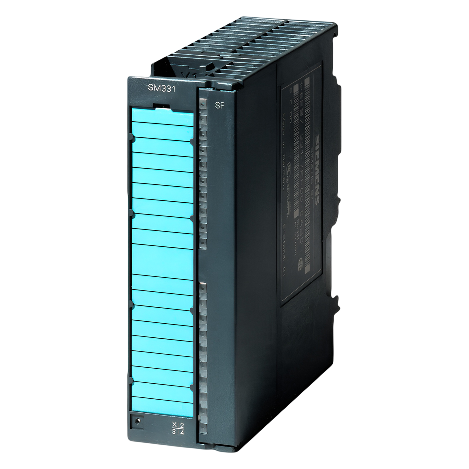 Módulo S7-300/ET200M 8 E/Analog. Bornera a Tornillo/Resorte Montaje Riel DIN 24VCC Siemens