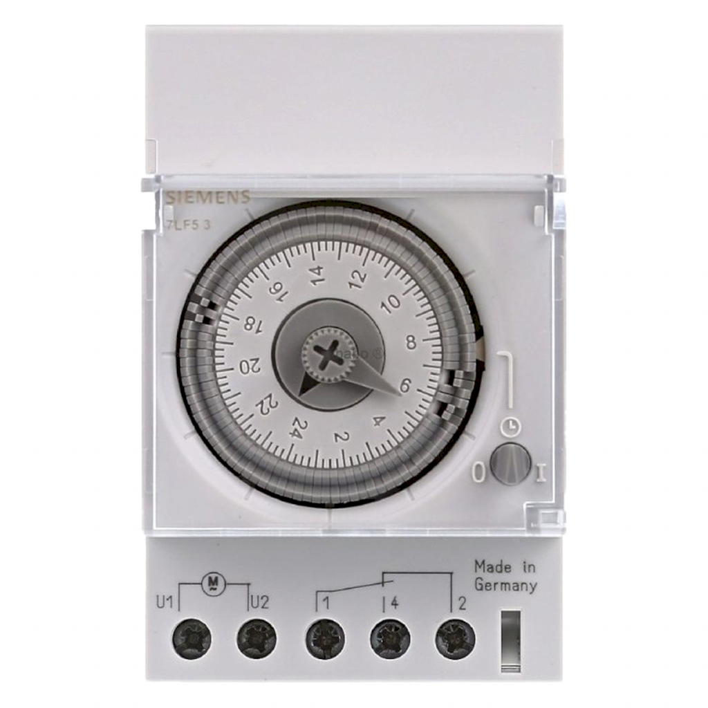 [10333] Reloj Sentron Interruptor Horario A Lengüeta 1NA + 1NC Estandar Siemens