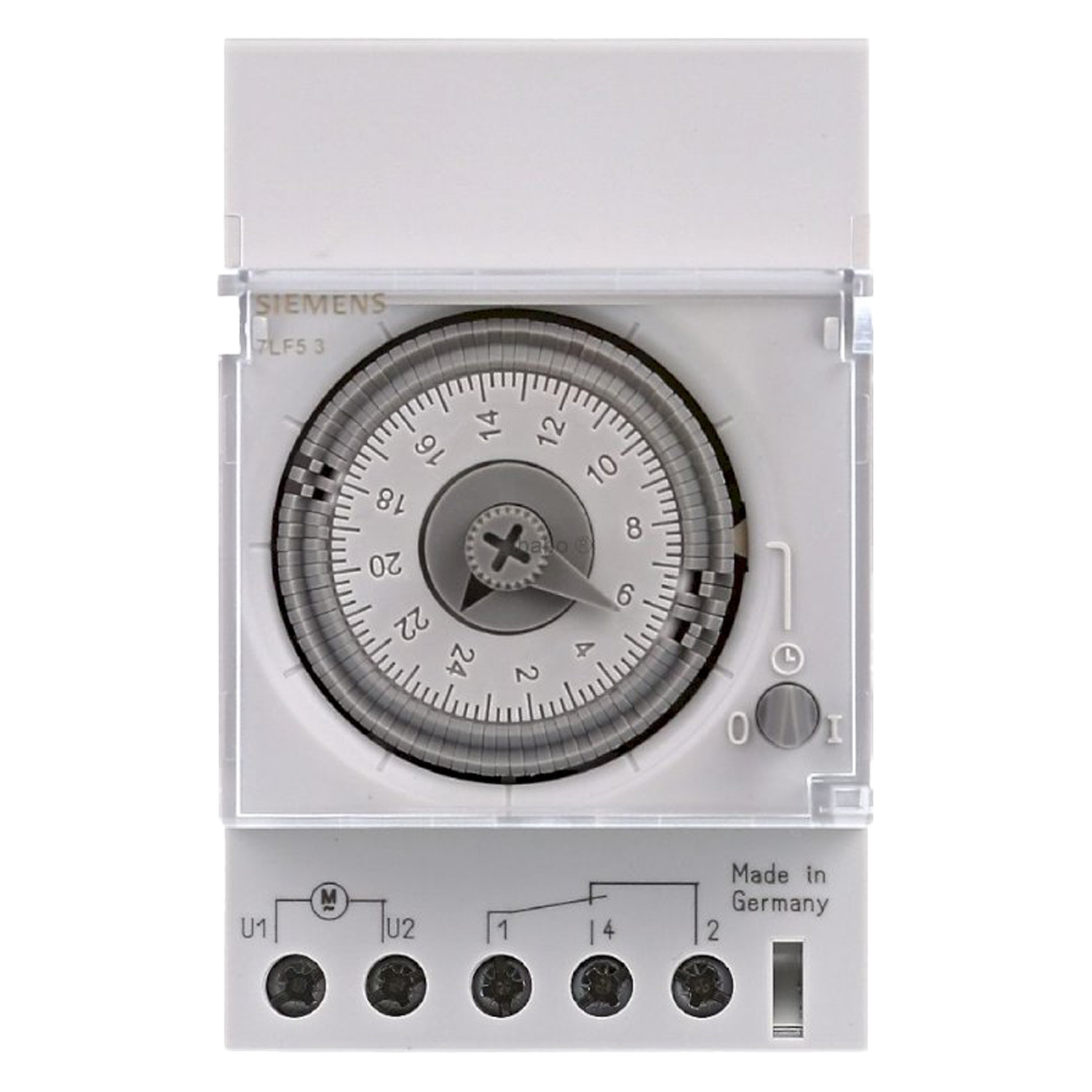 Reloj Sentron Interruptor Horario A Lengüeta 1NA + 1NC Estandar Siemens