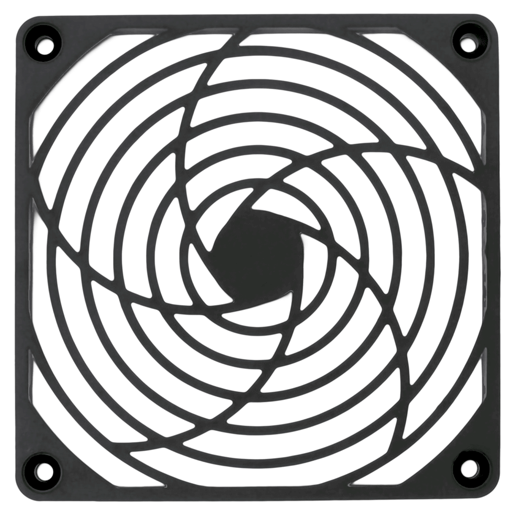 REJA PLASTICA CON FILTRO PARA VENTILACION  4" PFG-120