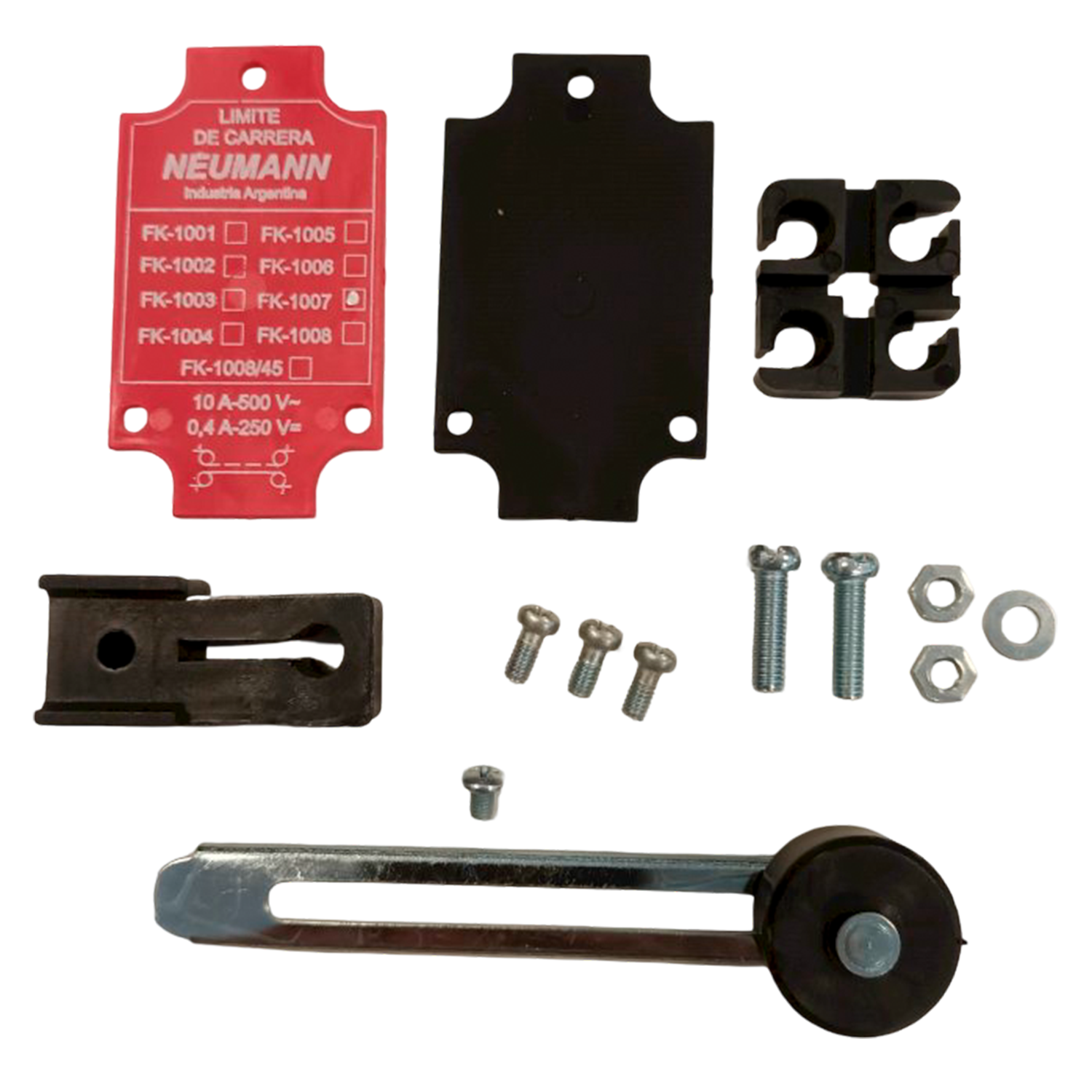 [12633] Set FK-1007 C/Palanca Tapa Tornillos Potal Neumann