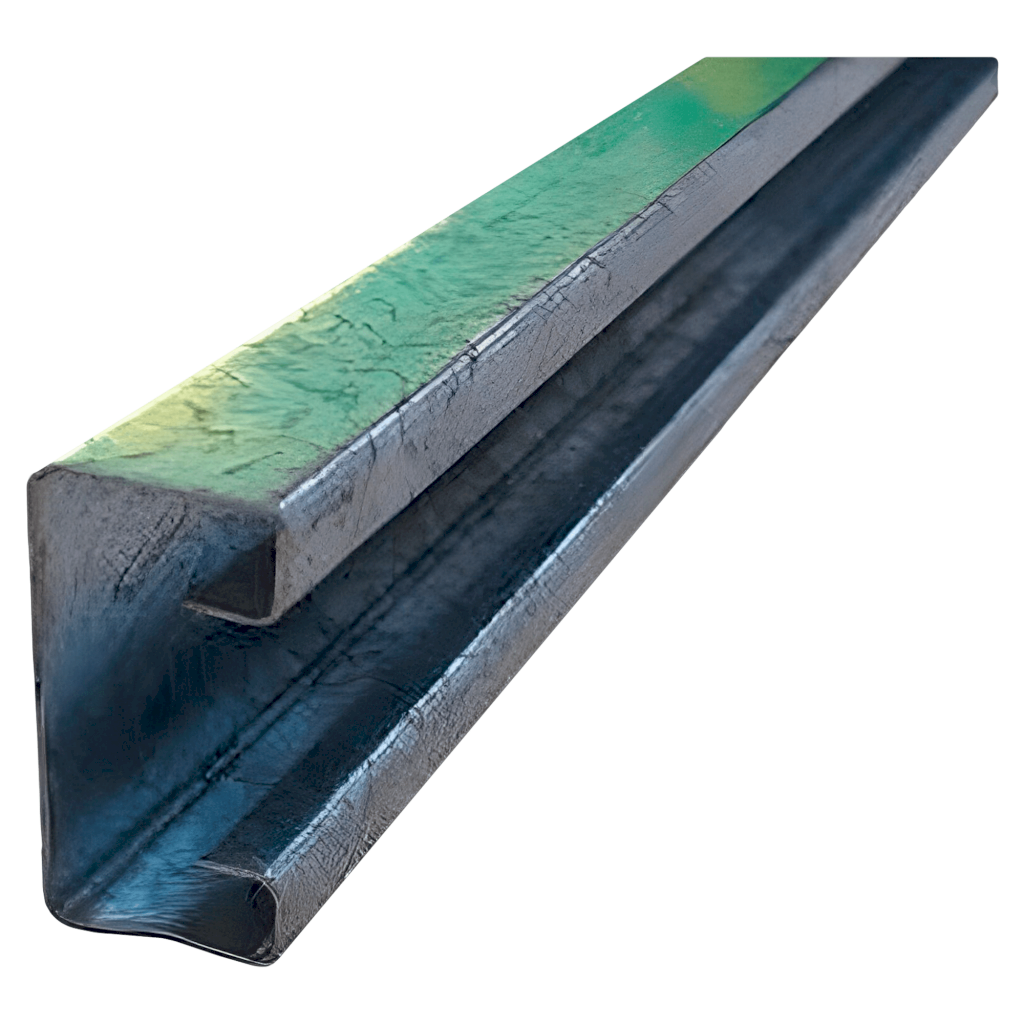 RIEL OLMAR 28x44x1220mm #18 TIPO C 1,22Mts ZINGRIP PCN-02x1220-18-Z