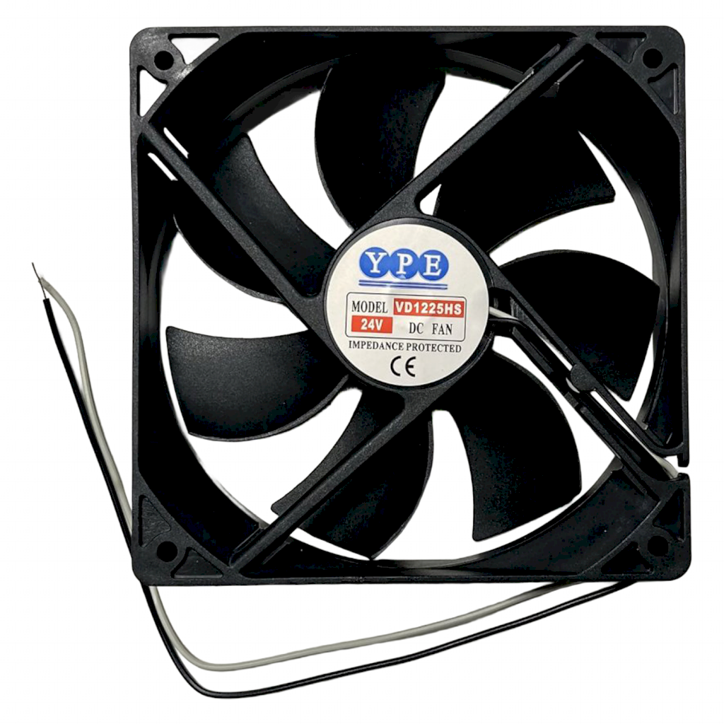 [9430] VENTILADOR 4" 120X120X25,5 mm 24VCC BUJE FD1225-24HS